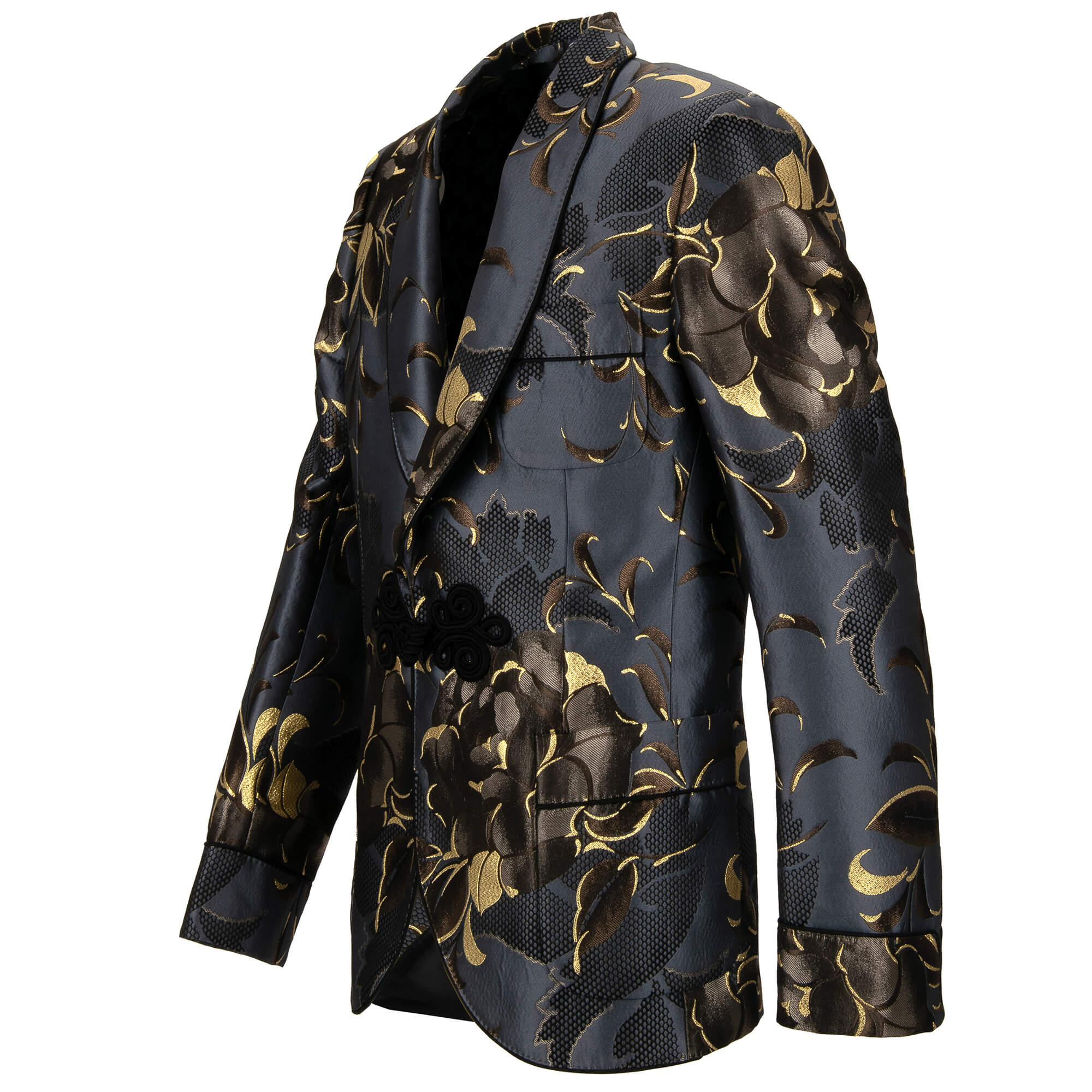 Jacquard Jacket Gucci Floral Blazer Mens Gucci Logo Jacquard