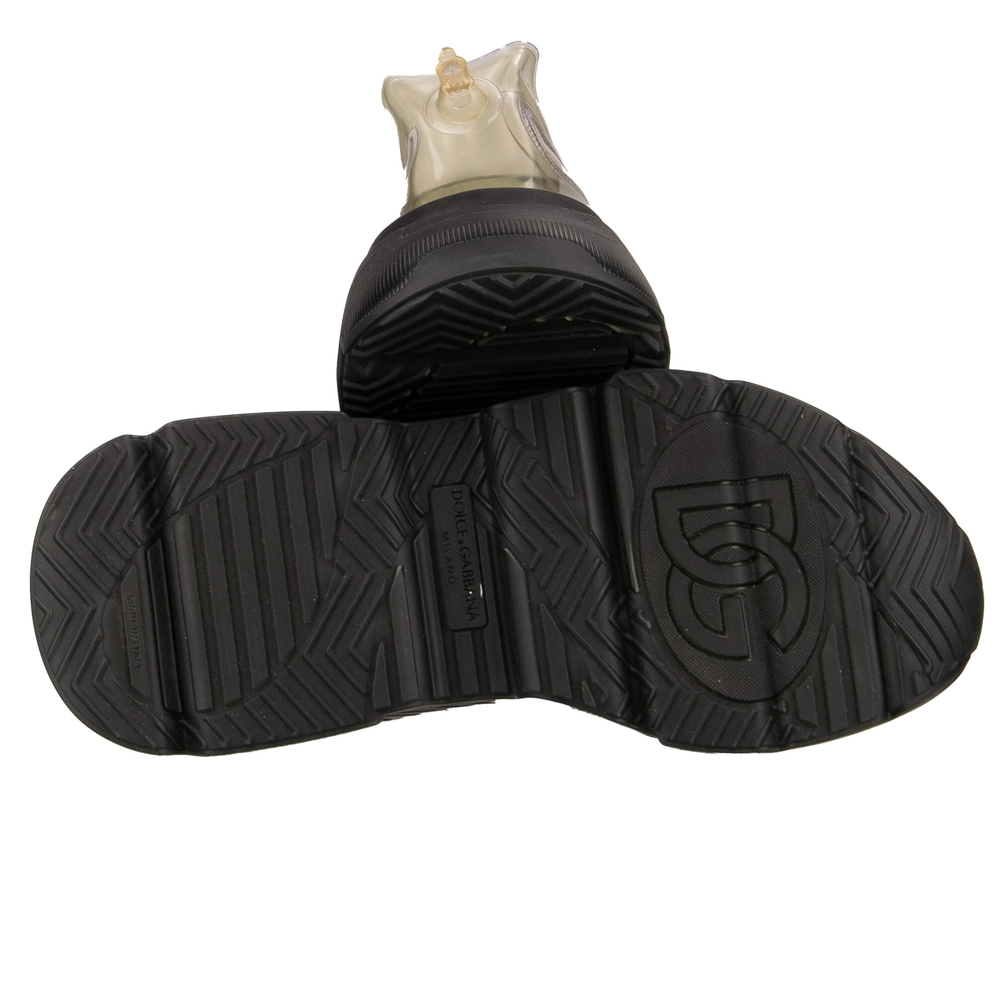 Herren Low-Top Lackleder Sneaker DAYMASTER in Grün von DOLCE & GABBANA