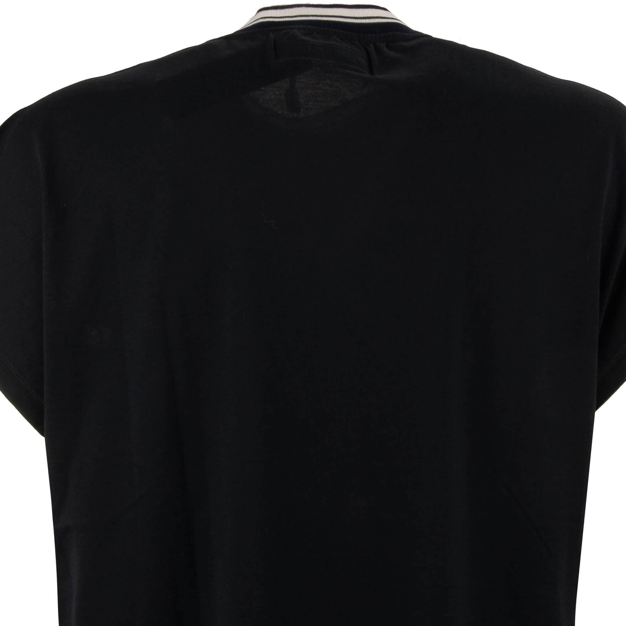 Oversized Cotton T-Shirt with DG Logo Crown Venezia Print in very dark blue by DOLCE & GABBANA