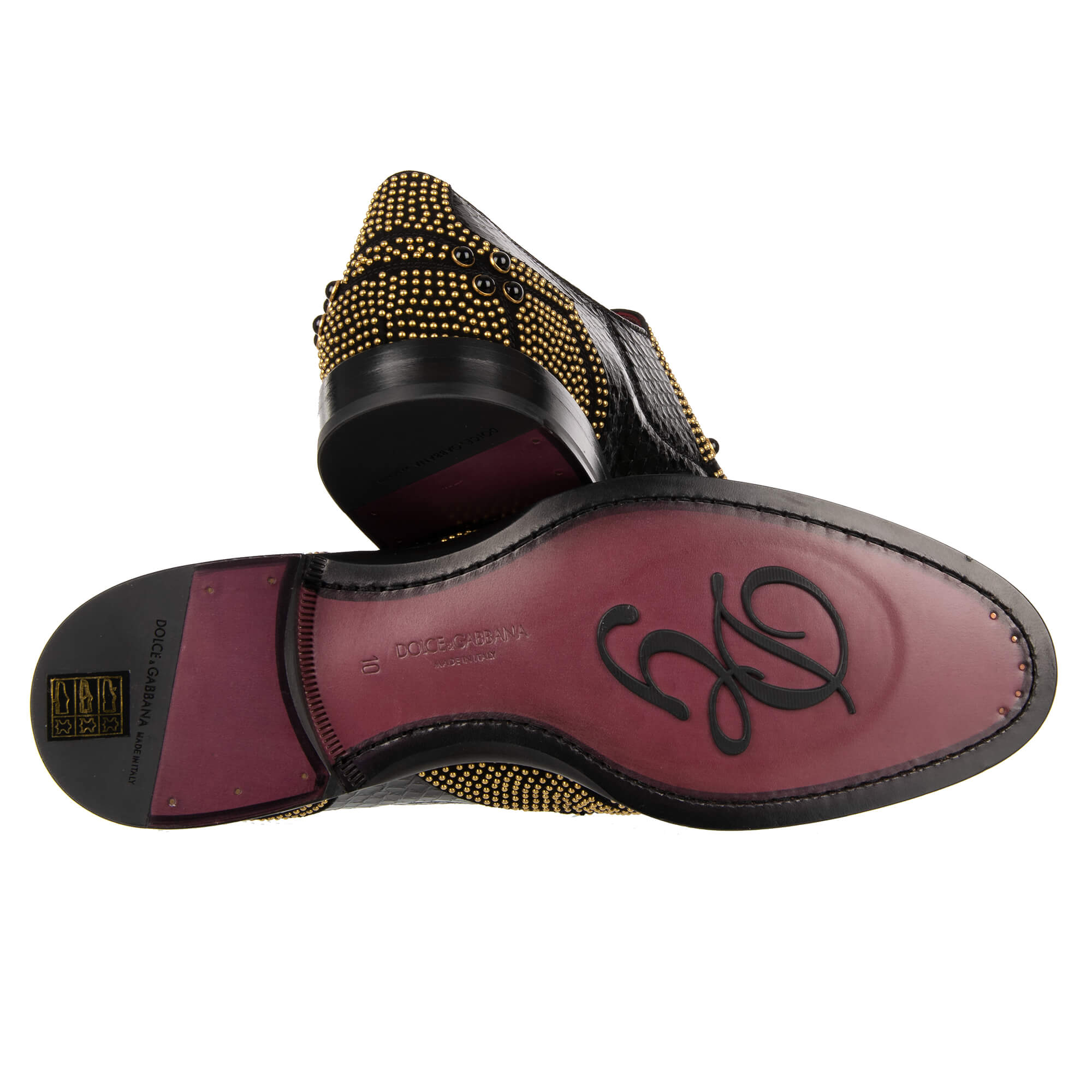 Dolce & Gabbana Men’s Snakeskin Loafers Size 44 Dolce&Gabbana Brown Casual Shoes for Men for sale | eBay main image 4
