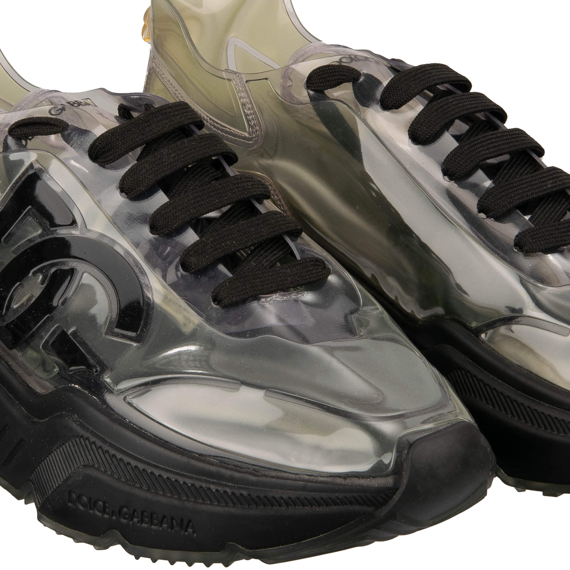 Herren Low-Top Lackleder Sneaker DAYMASTER in Grün von DOLCE & GABBANA