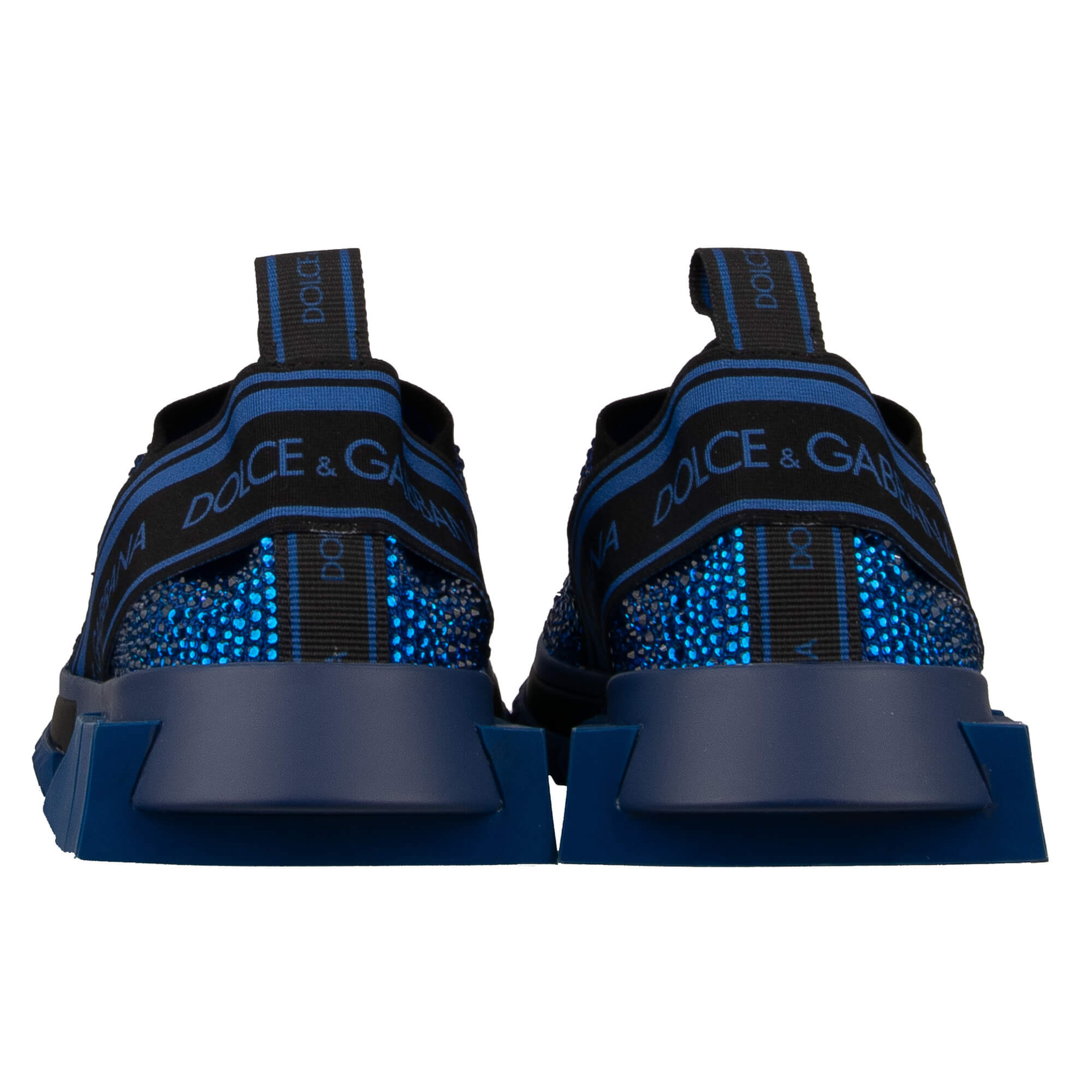 Crystal DG Logo Slip-On Sneaker SORRENTO Blue Black EUR 36 13850