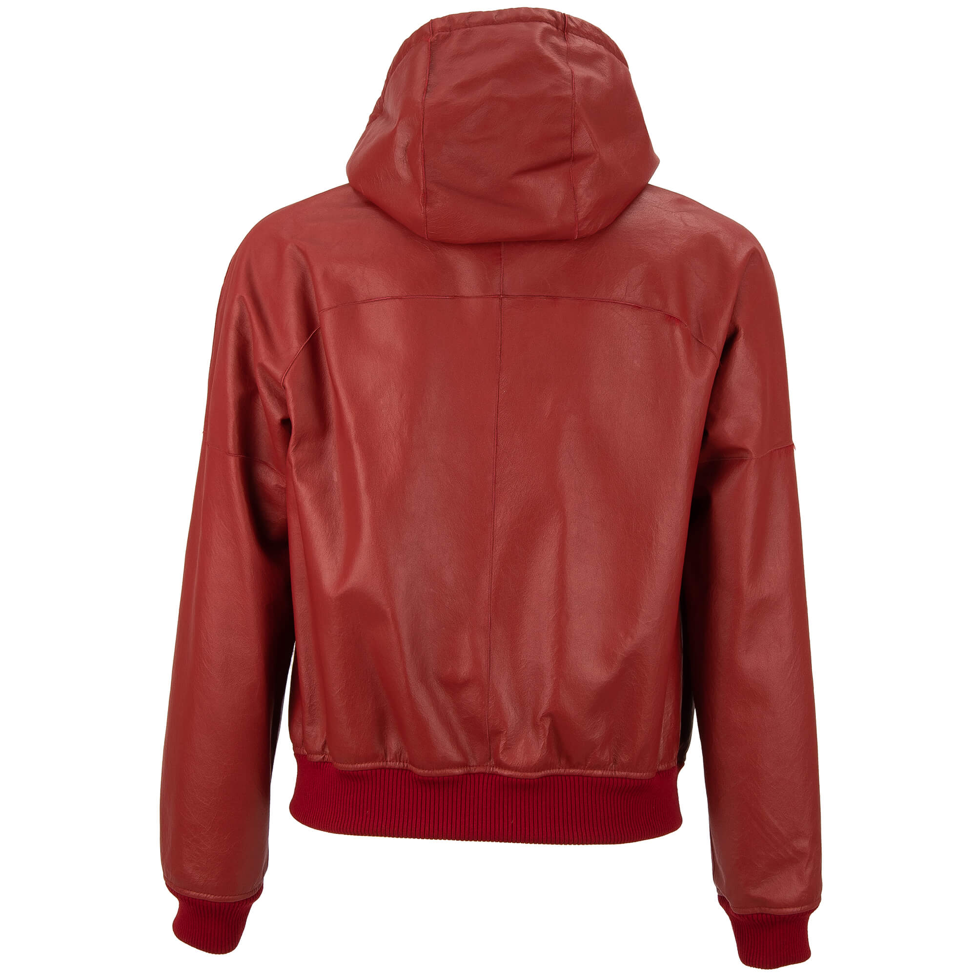 Einzigartige zweiseitige Jacke / Bomberjacke aus Känguru Leder und Pelz mit Details aus Strick, Senkel und Außentaschen von DOLCE & GABBANA 