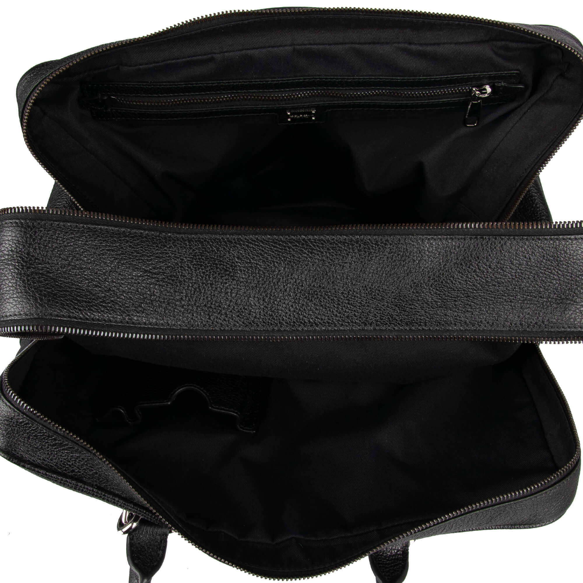 Busines Tasche / Reisetasche aus Kalbsleder mit zwei separaten Fächern, doppeltem Tragegriff, verstellbarem Gurt und Logo Anhänger von DOLCE & GABBANA