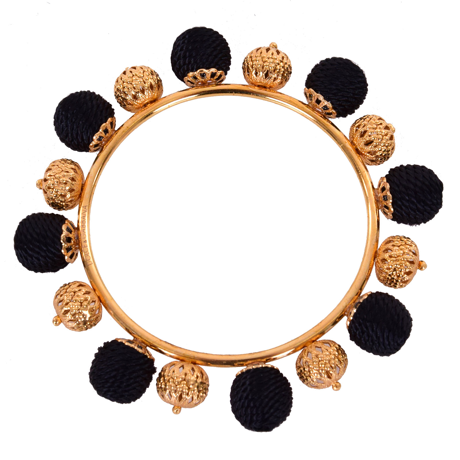 Sicily Sicilia Bracelet Black Gold