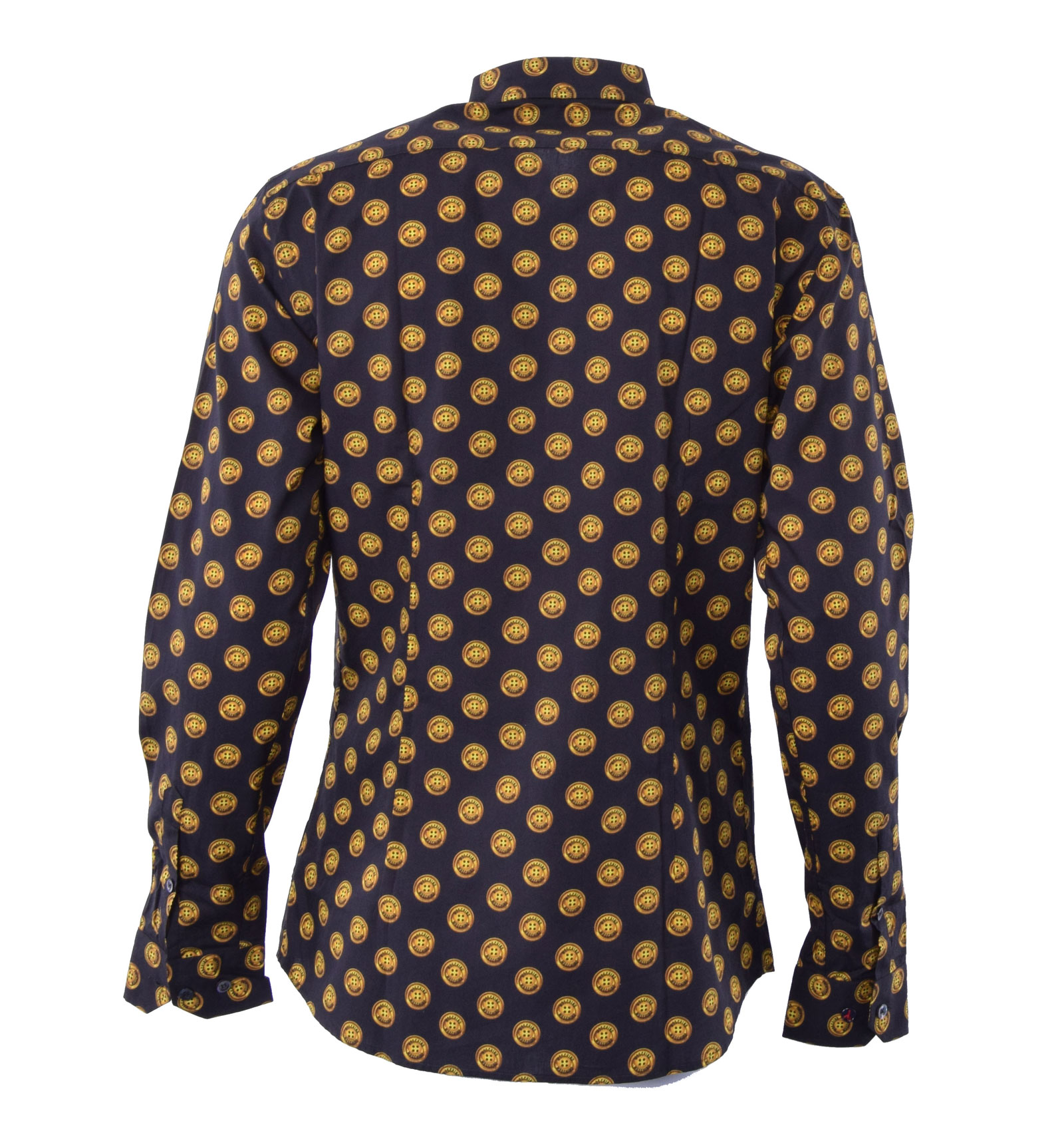 Baumwolle Hemd mit Knöpfen Print von MOSCHINO