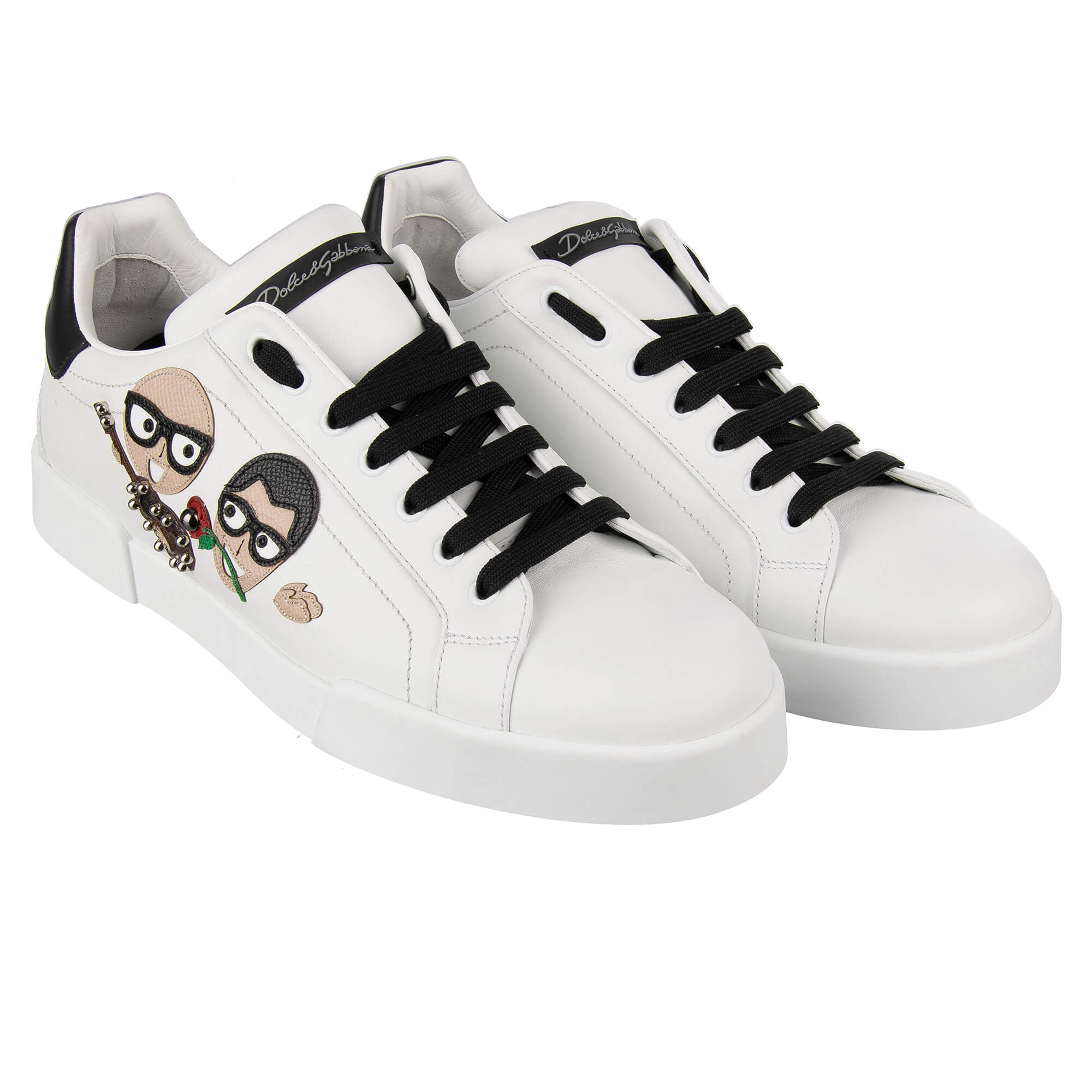 Designer Avatars Embroidery Sneaker PORTOFINO Light White 44