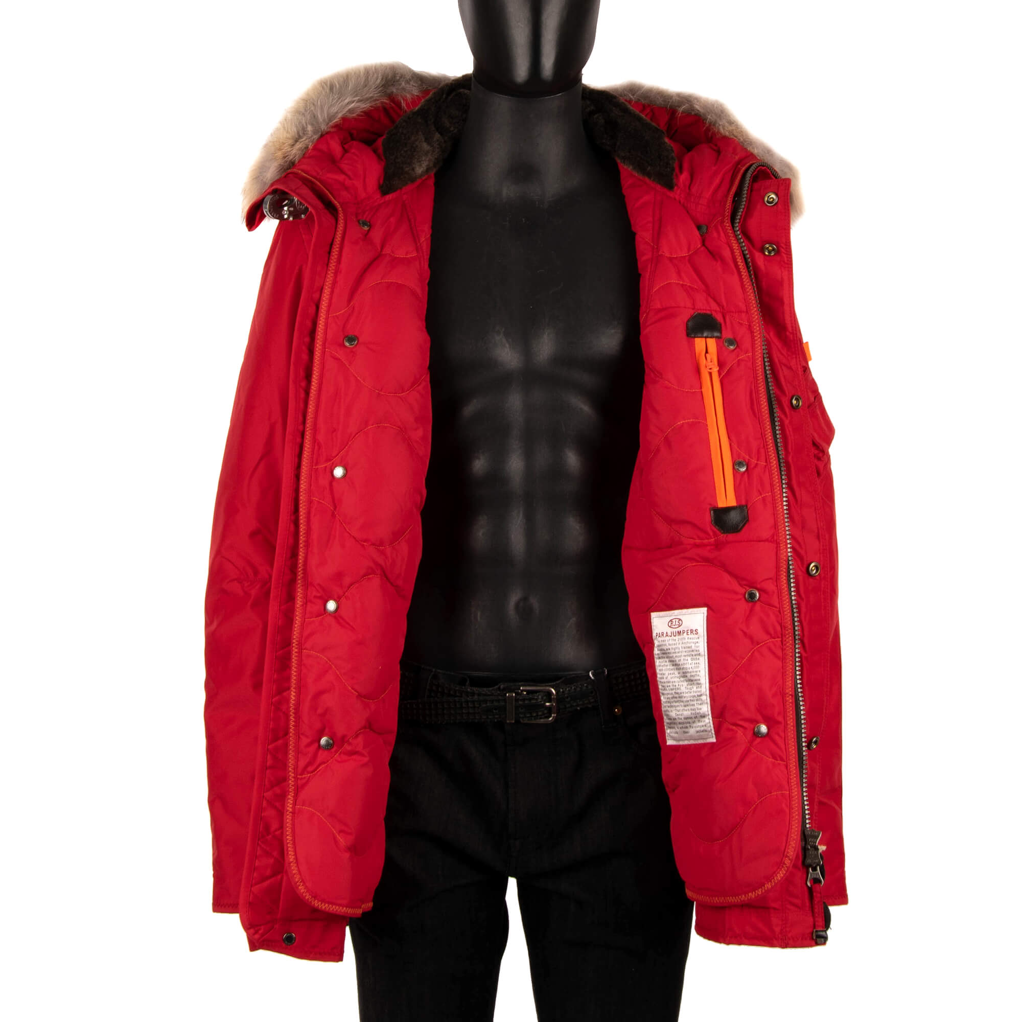 Parajumpers Daunenjacke Parajumpers Herren Jacke Rot Parka