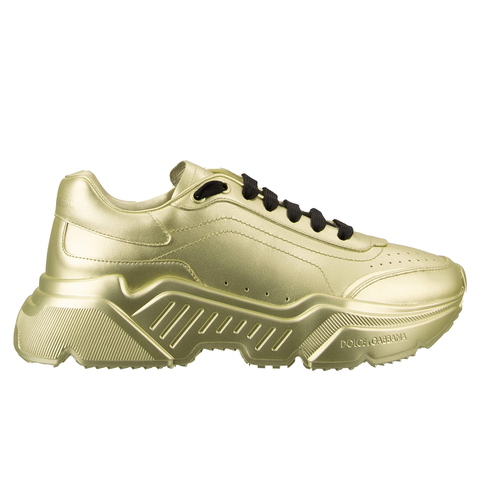 Leather Sneaker DAYMASTER Metallic Light Green 39 US 13024 - Main Image