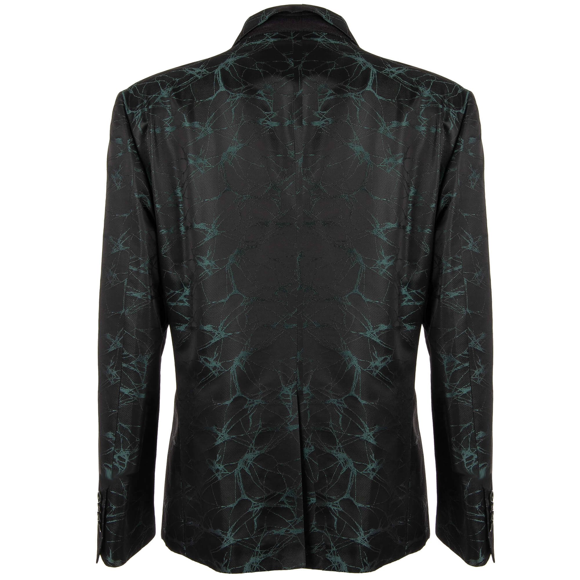 Floral Printed Blazer SIN with contrast reverse and logo in front by PHILIPP PLEIN