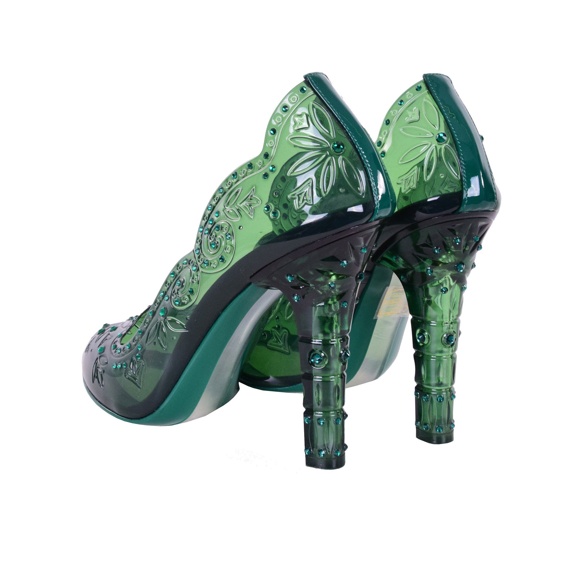 Cinderella Pumps aus PVC mit Strass-Verzierung von DOLCE & GABBANA
