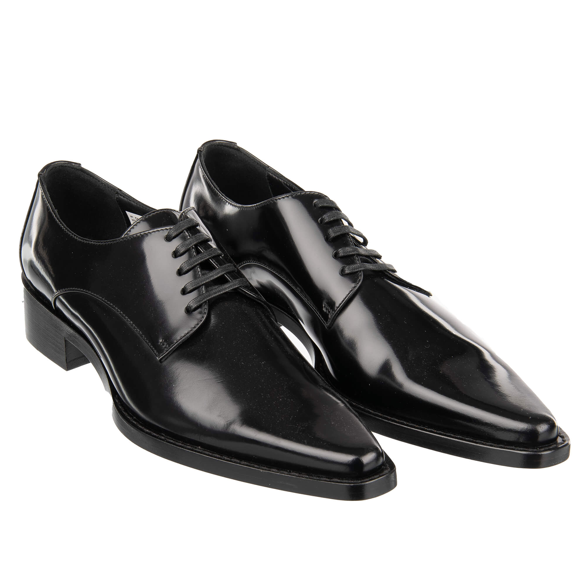 Zanzara Classic Black Leather Men\'s Shoes Zanzara Men main image 3
