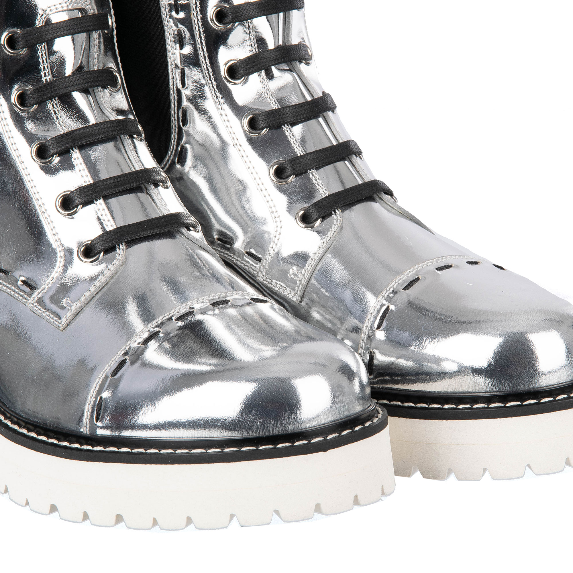 Boots Platform Dolce And Gabbana Combat Boots Plateau Boots