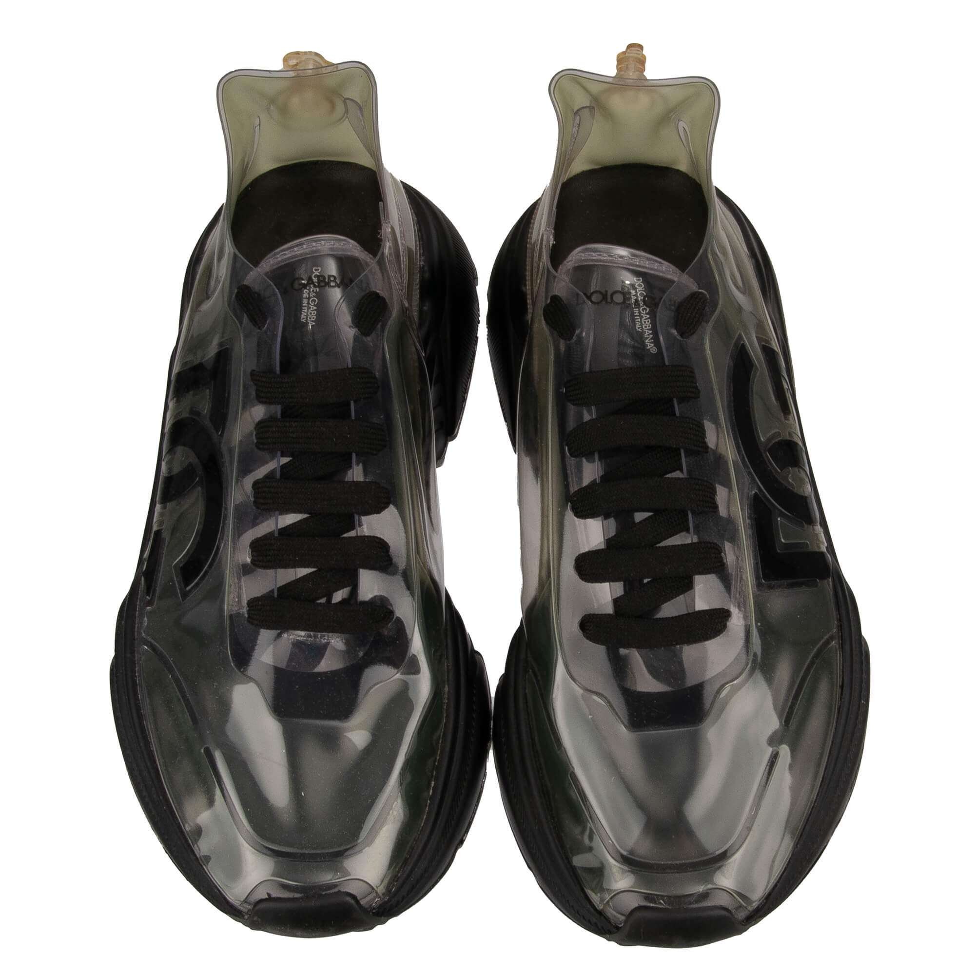 Herren Low-Top Lackleder Sneaker DAYMASTER in Grün von DOLCE & GABBANA