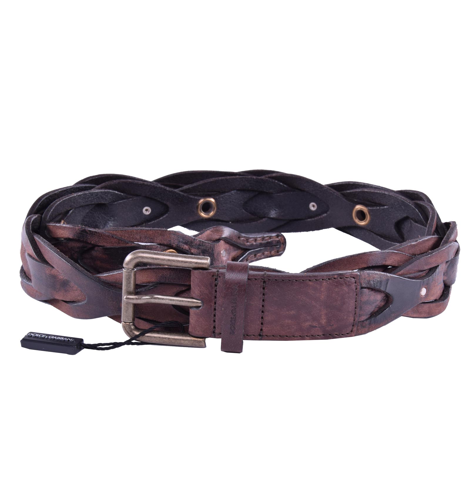 Braided Belt Brown