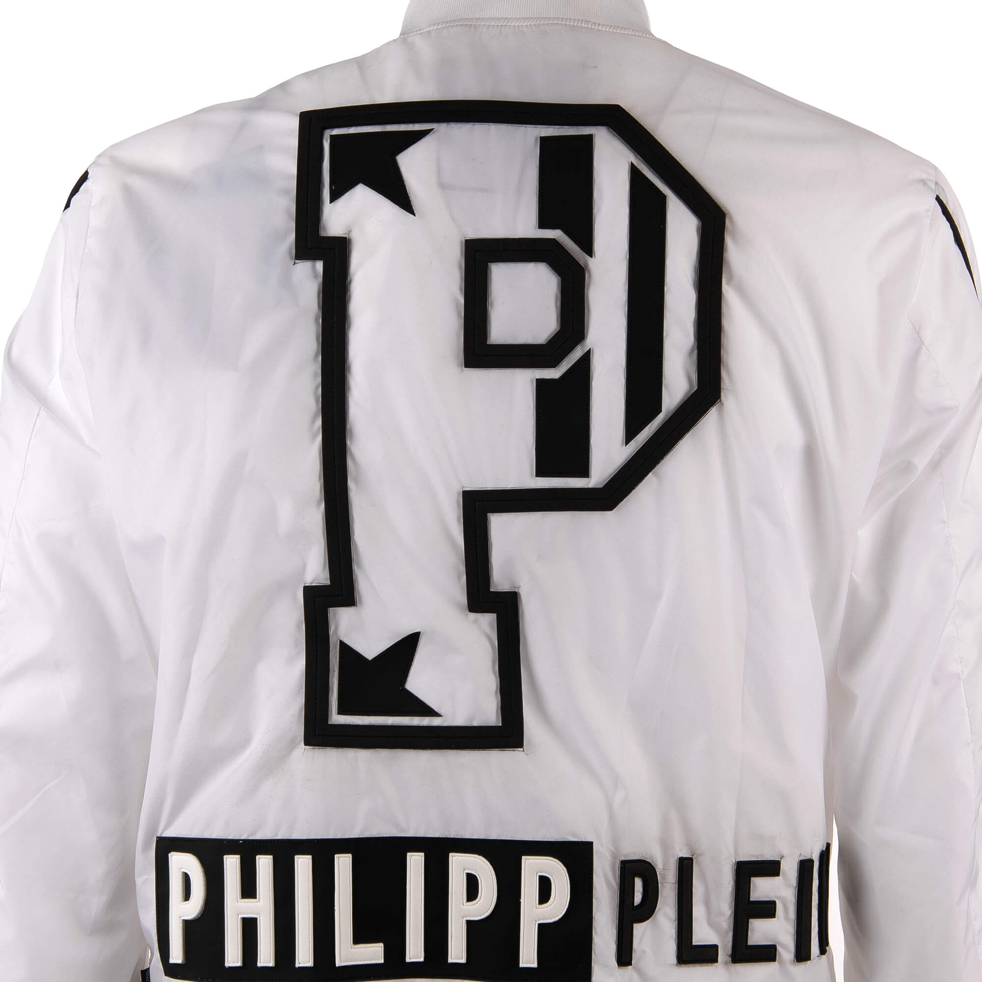 Bomber jacket BIG P with 78 in front in front and large P letter and logo made of rubber at the back by PHILIPP PLEIN