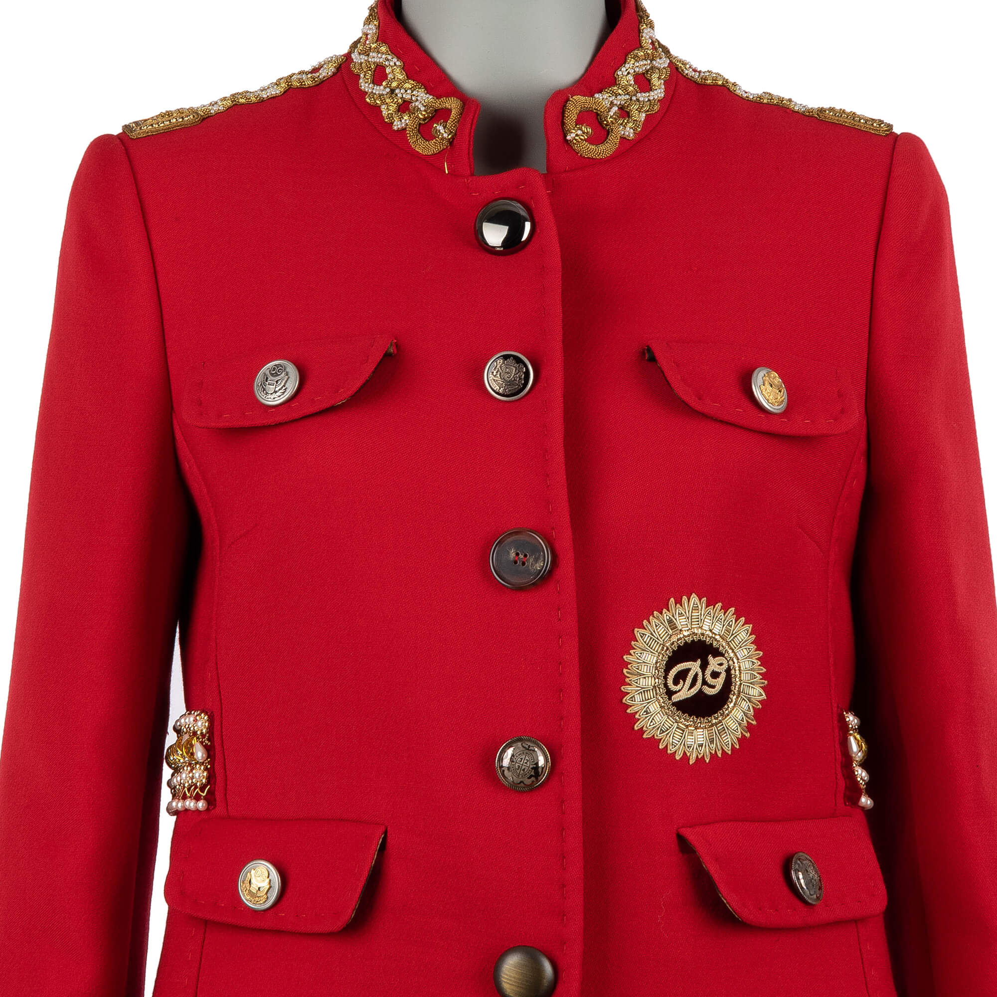 Royal Military Uniform Jacket Red | IT 36 Royal Military Uniform Jacket Red | IT 36