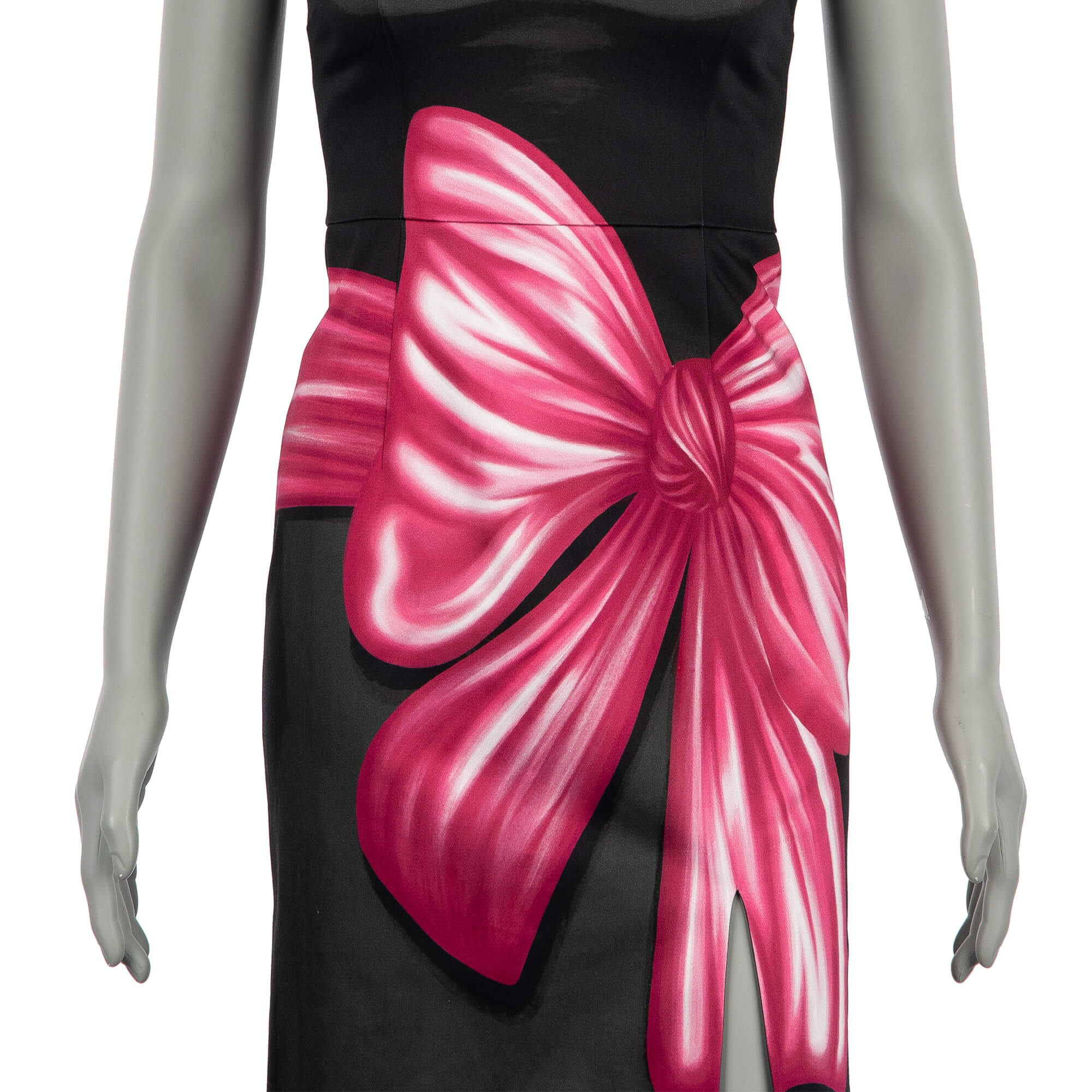 moschino pink bow dress Moschino