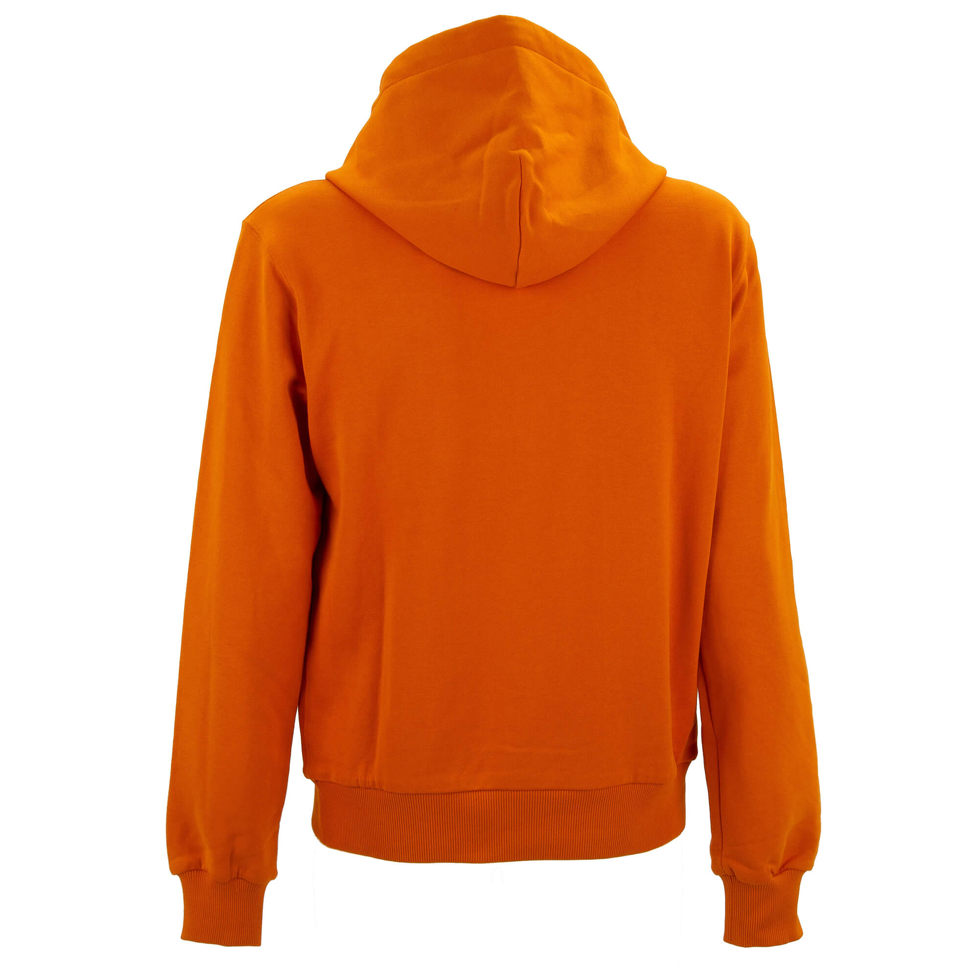 Sweater / hoody with DG Logo Plate Patch in orange by DOLCE & GABBANA