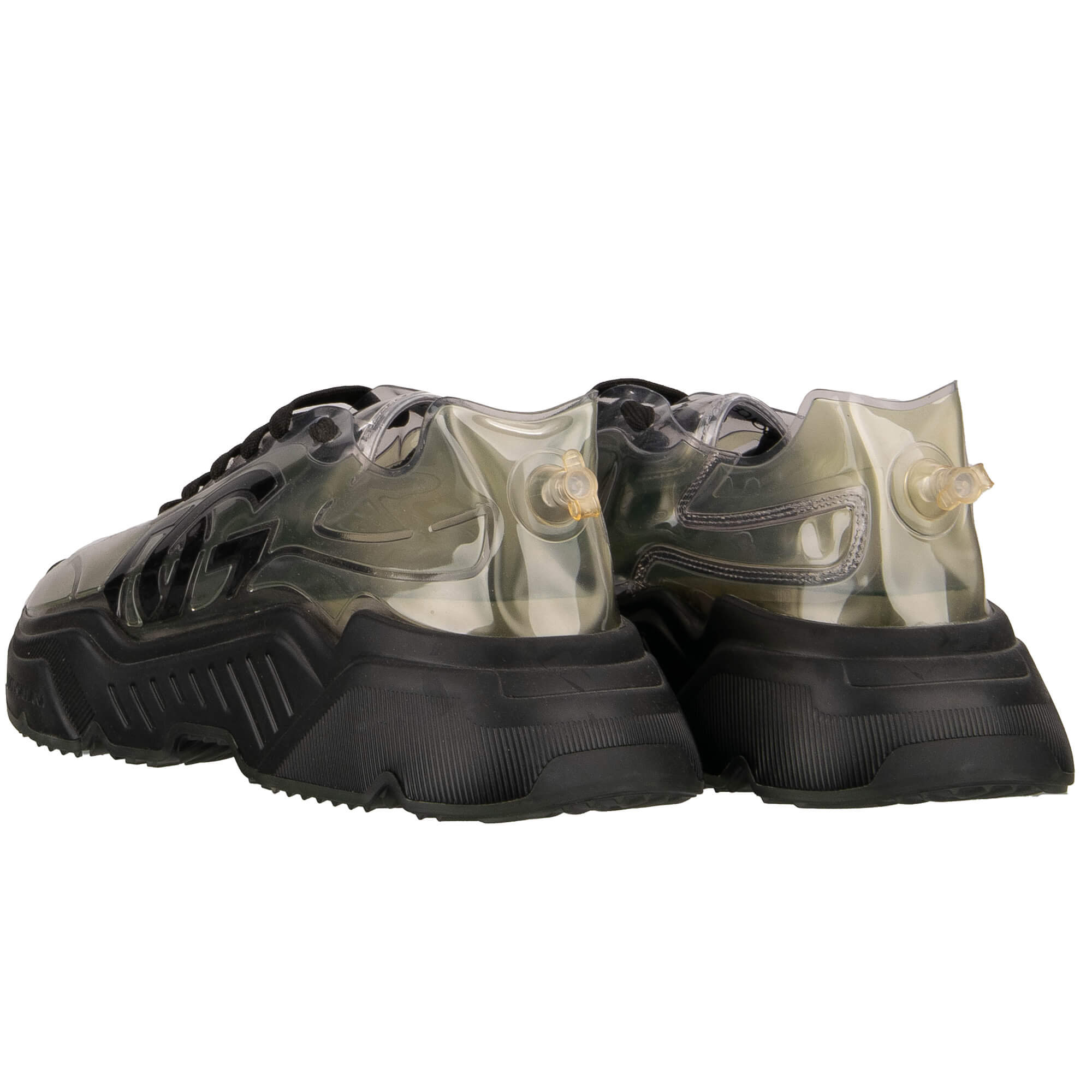 Herren Low-Top Lackleder Sneaker DAYMASTER in Grün von DOLCE & GABBANA