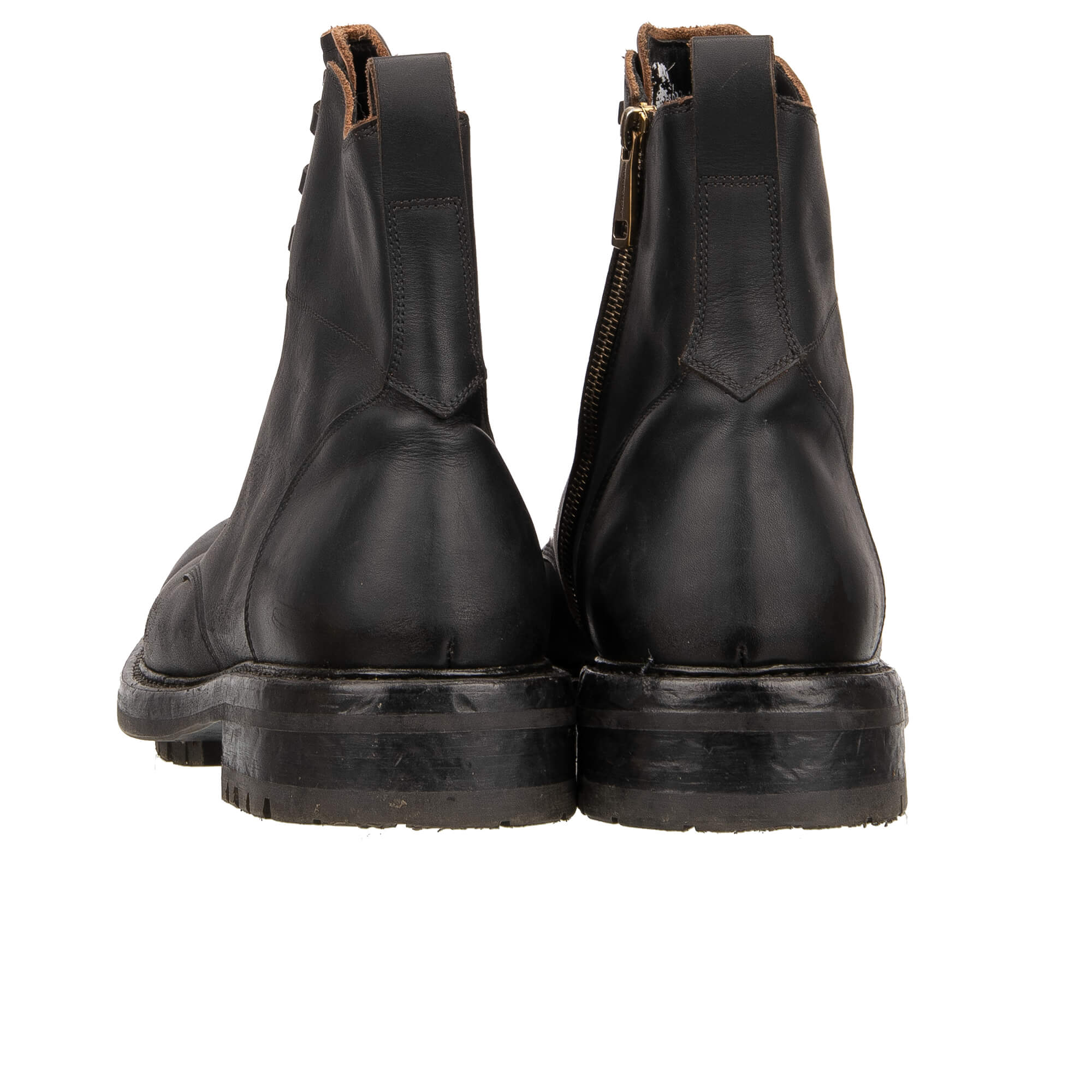 Stiefeletten BERNINI mit dekorativen Schnürsenkelverschluß in Dunkelbraun von DOLCE & GABBANA