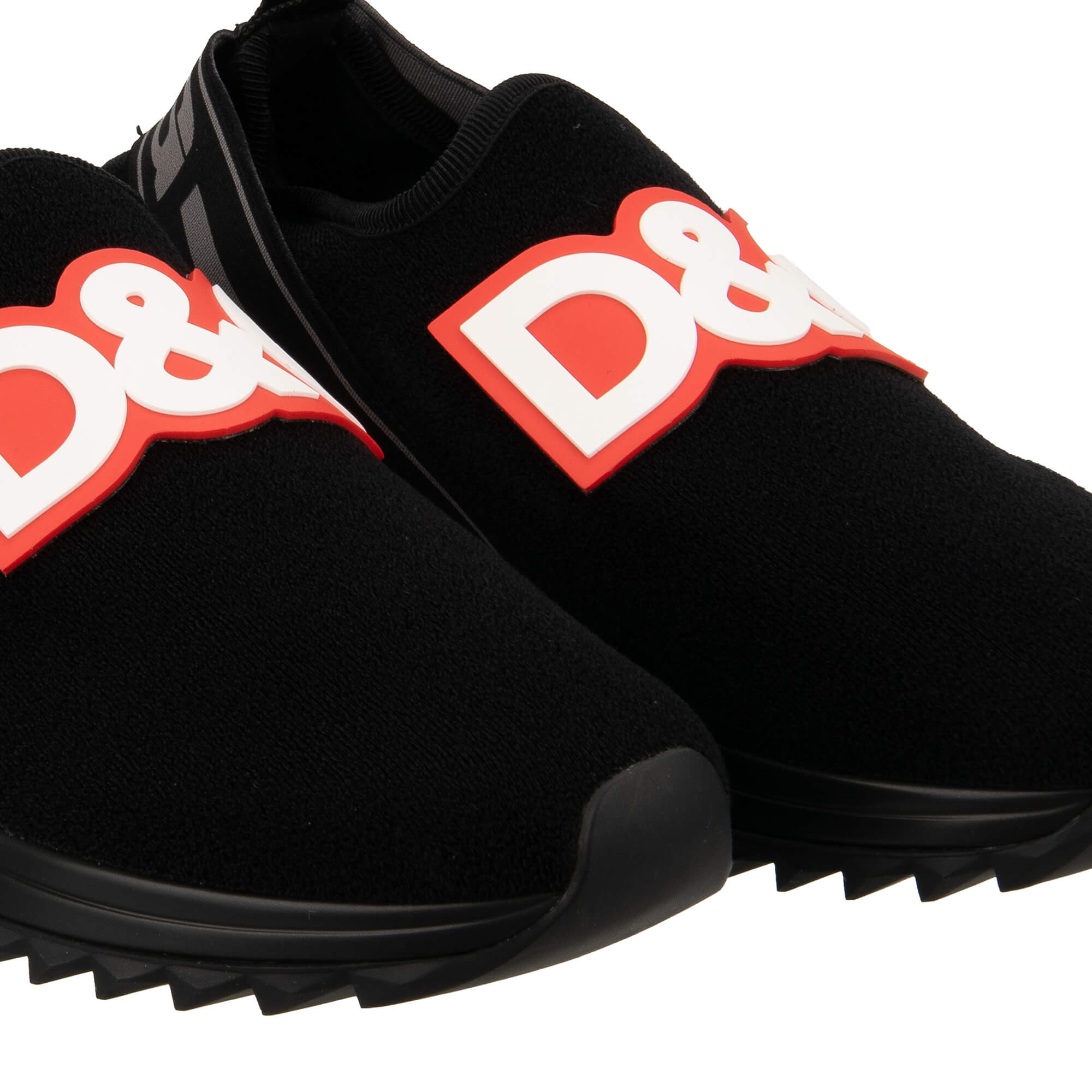 DG Logo Patch Slip-On Woman Sneaker SORRENTO Black 39 9 | 14145