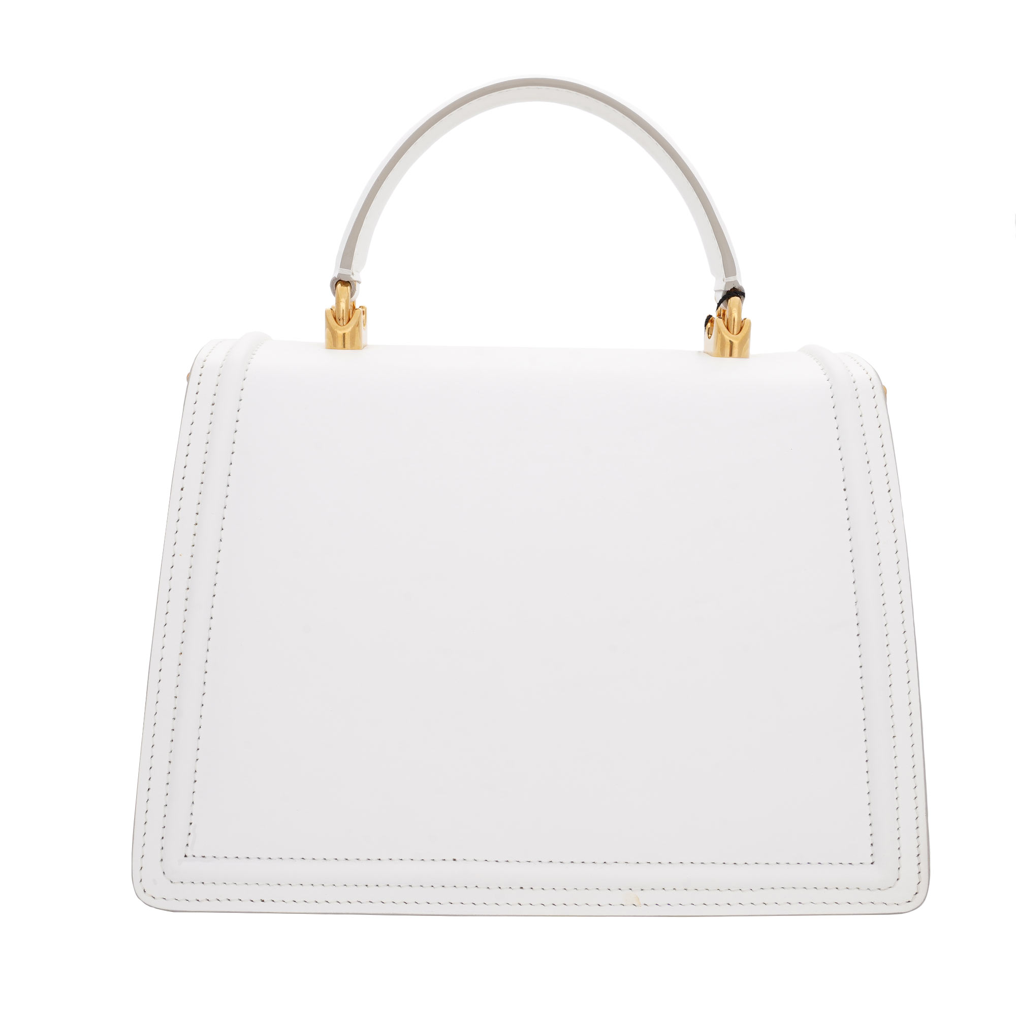 Tasche / Schultertasche / Henkeltasche DEVOTION Medium mit Schmuckherz Verschluss mit DG Logo, inneren Fächern und verstellbarem Schulterriemen von DOLCE & GABBANA
