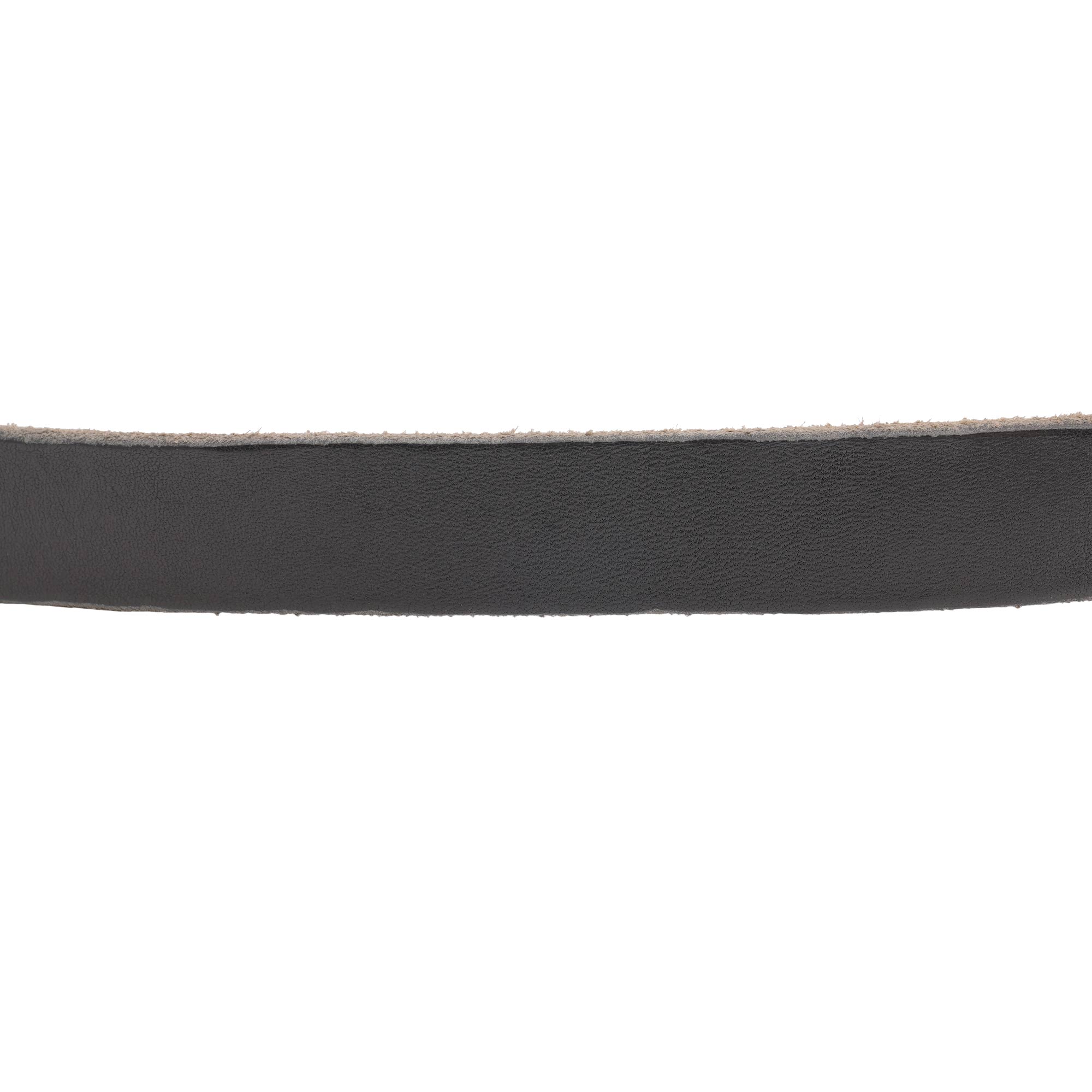 Leder Gürtel mit Metall Schild DG Logo Schnalle in Schwarz von DOLCE & GABBANA