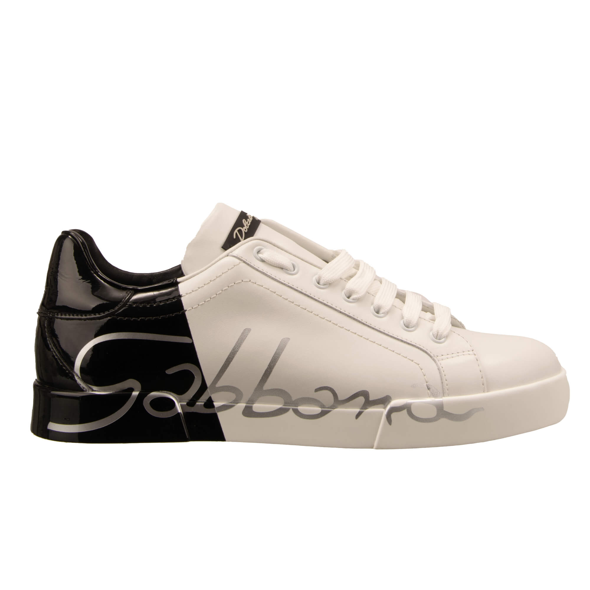 DG Logo Low-Top Sneaker PORTOFINO Light White Black | EUR 41