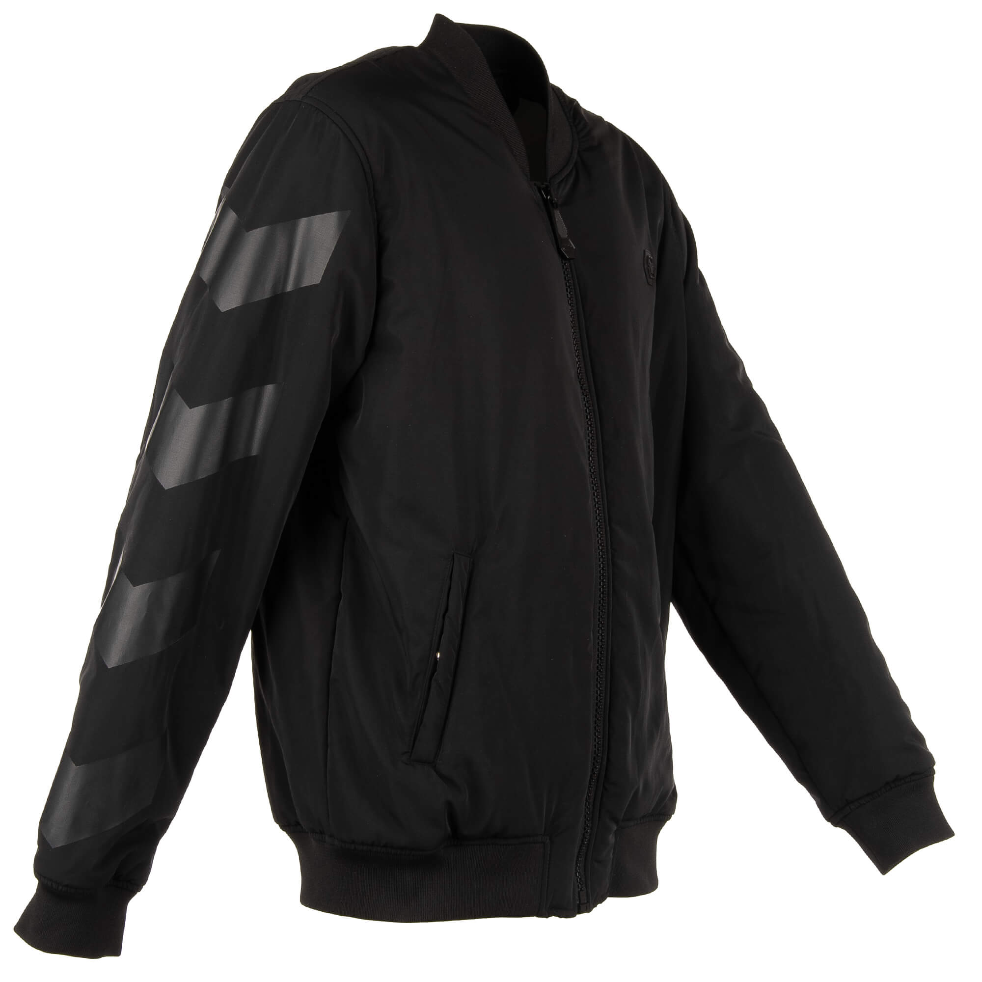 Bomber jacket Anniversary 20th with logo plate in front and white skull logo print at the back by PHILIPP PLEIN