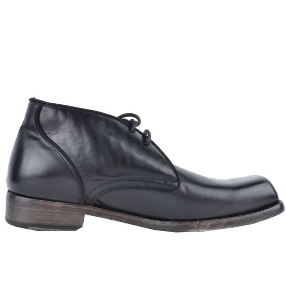 Classic ankle leather boots by DOLCE & GABBANA