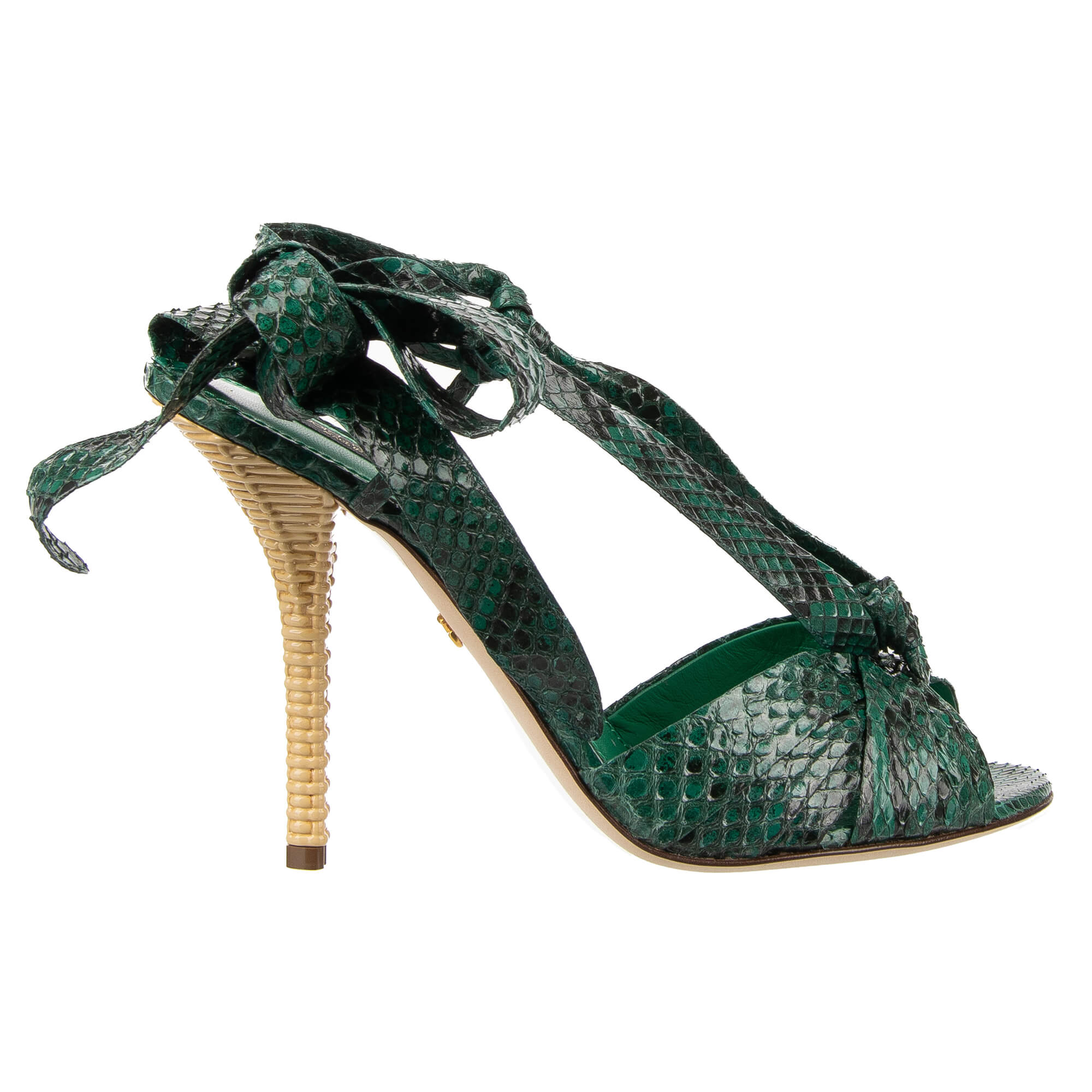 Snake sales sandals heels