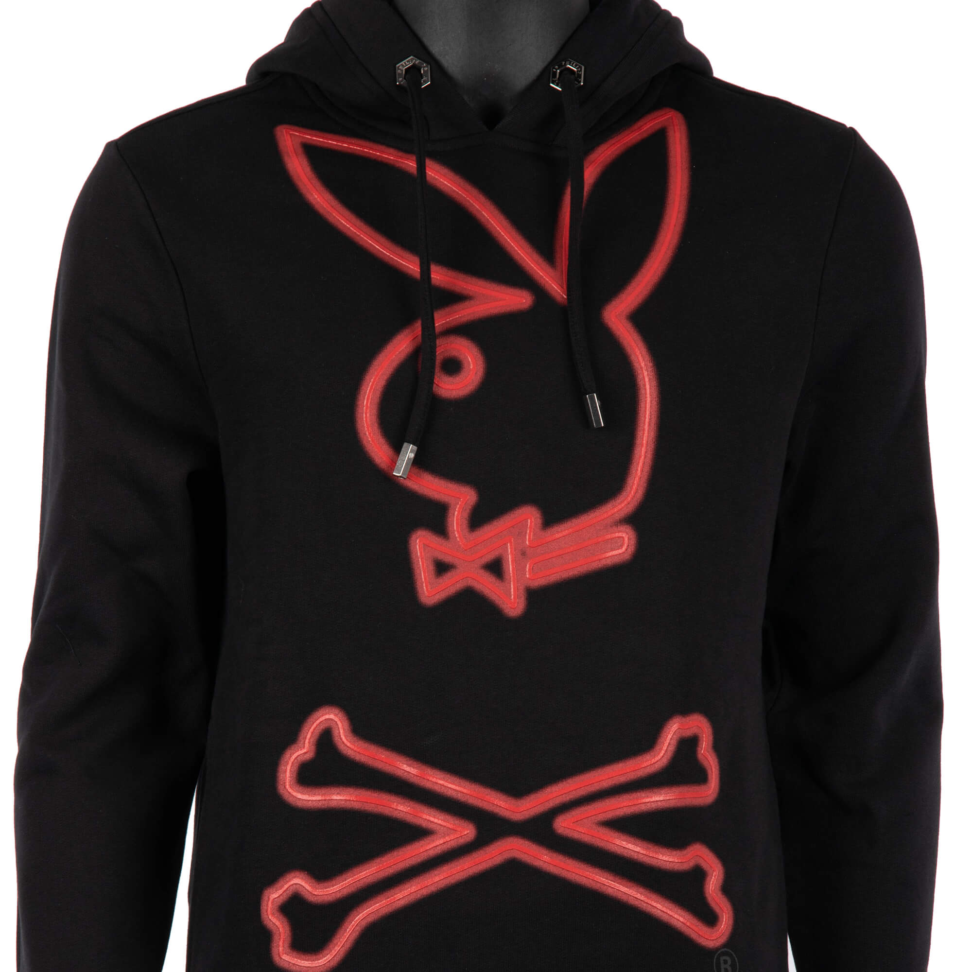 Red playboy hoodie hotsell