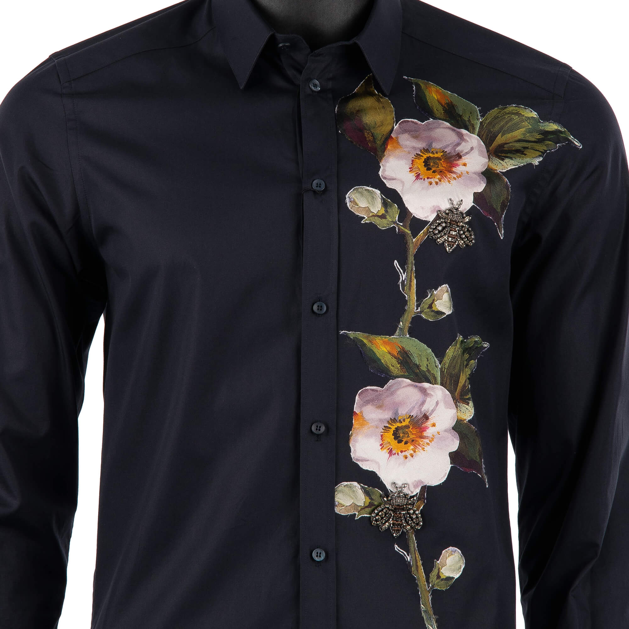 dolce and gabbana flower shirt
