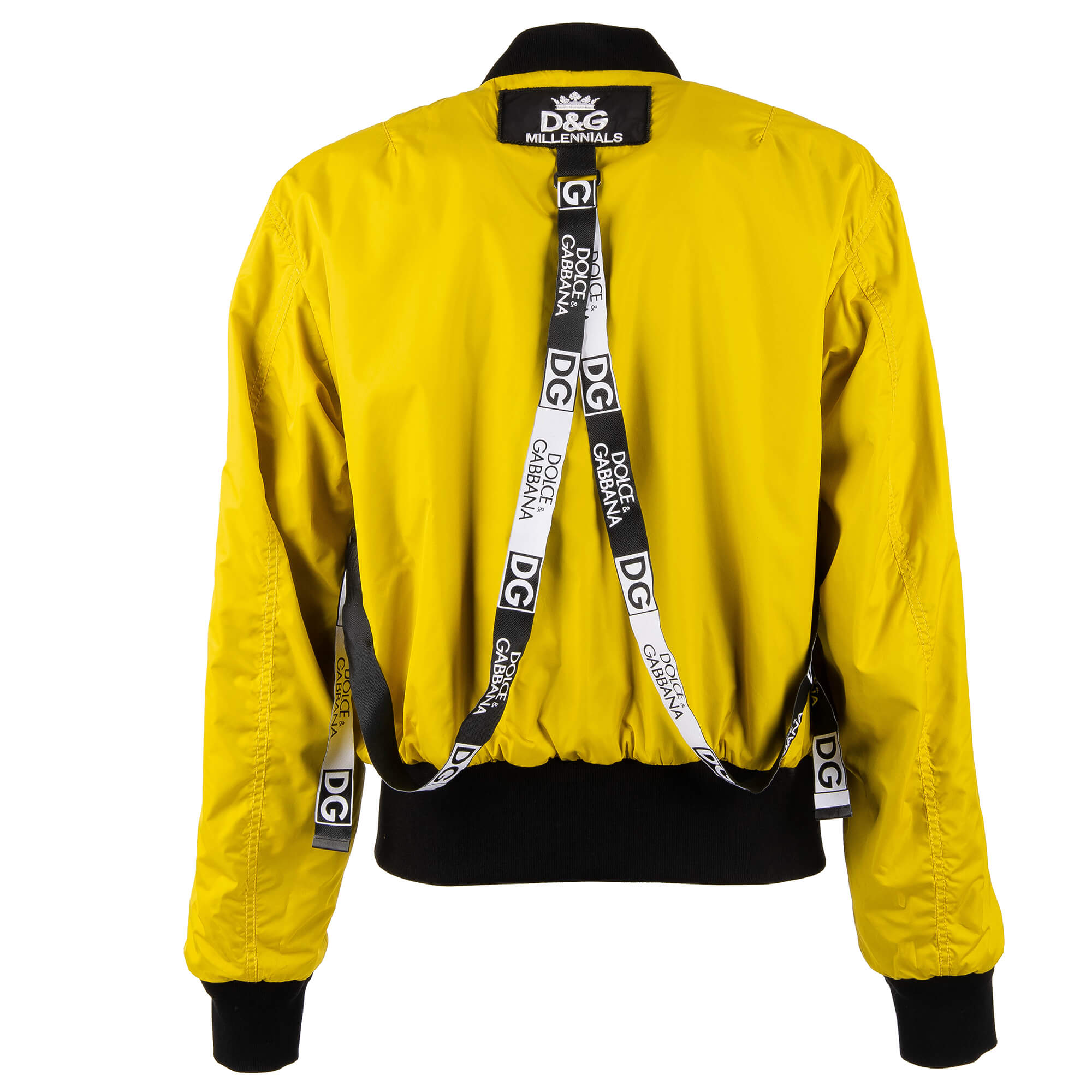 DG Bomber Jacket in Black - Dolce Gabbana