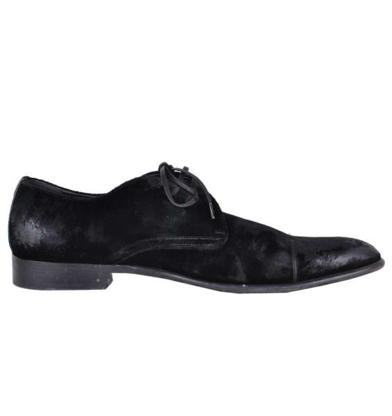 VELVET SHOES by DOLCE & GABBANA Black Label