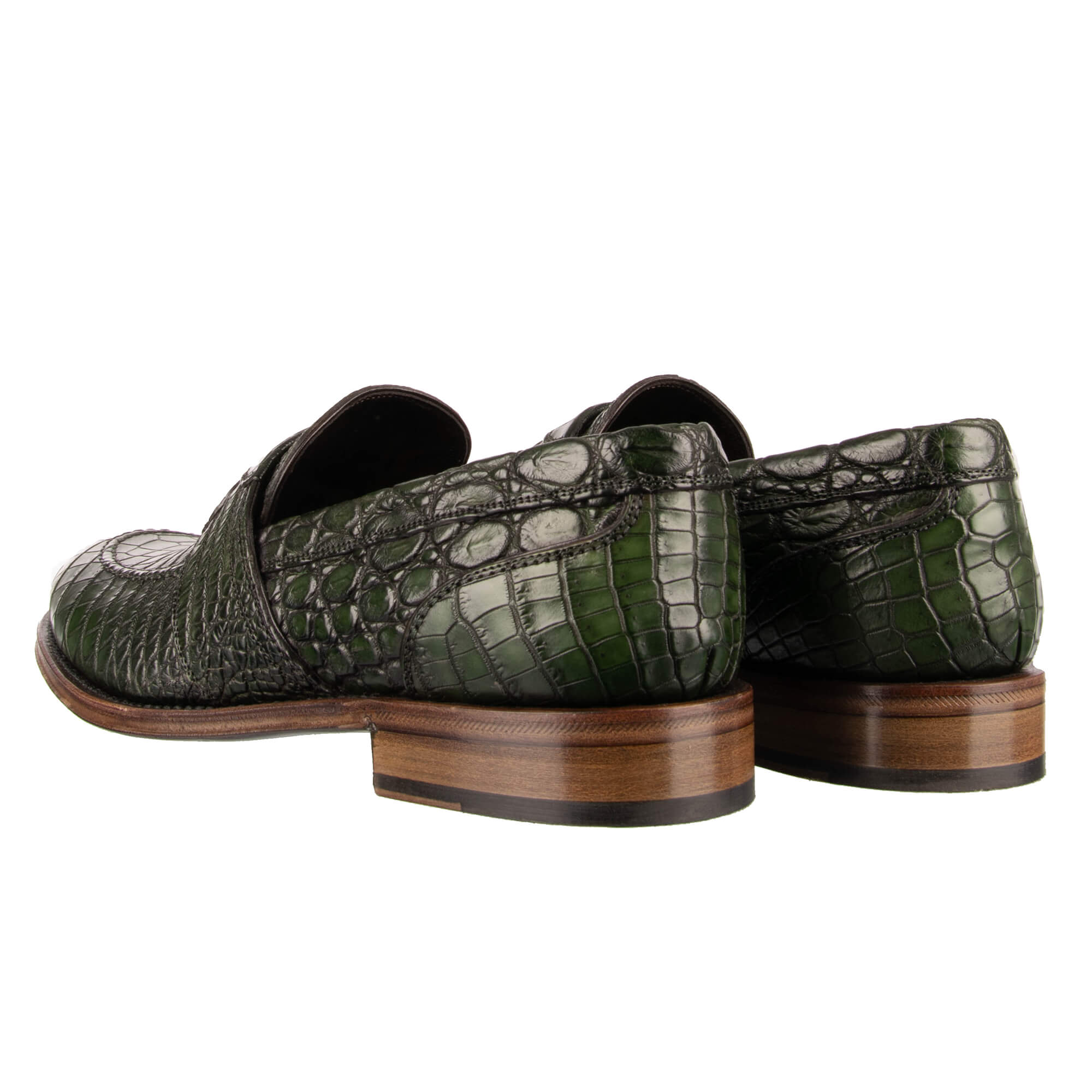 Dolce Gabbana Crocodile Leather Loafer NAPOLI Green FASHION ROOMS