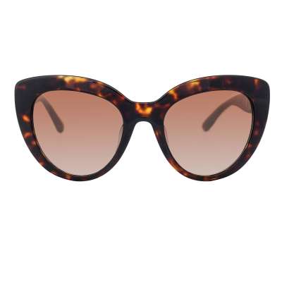 Cat Eye Sunglasses DG 4287 with DG Logo Leopard Brown Gold