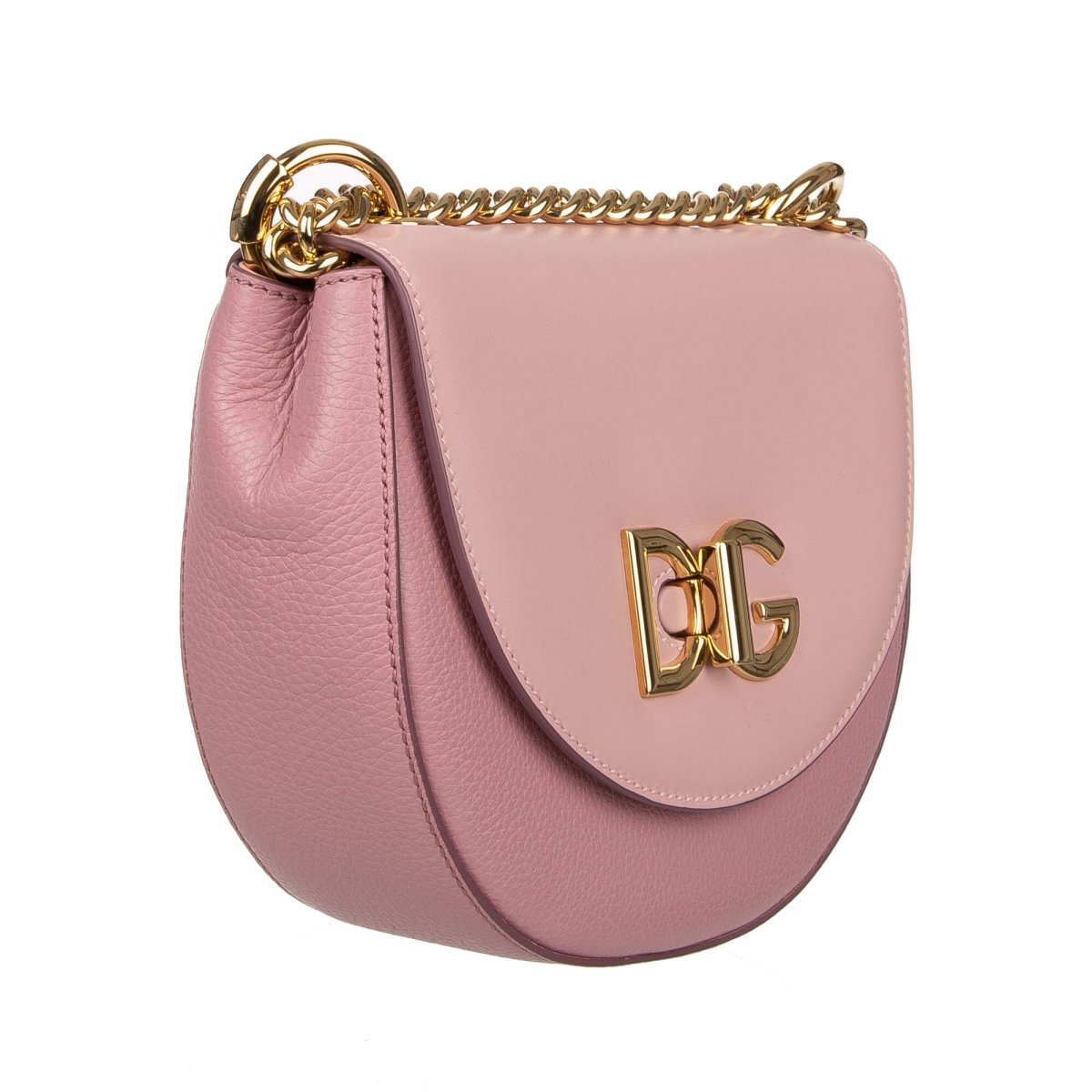 Dolce Gabbana Bottalato Leder Crossbody Tasche WiFi BAG with DG Logo Pink FASHION ROOMS