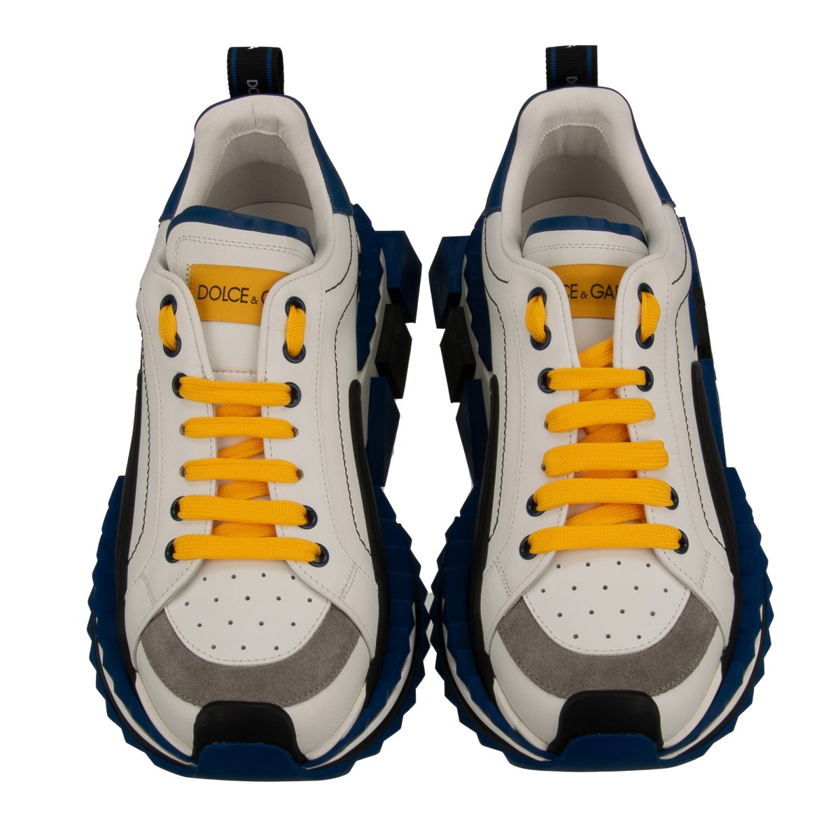 Dolce & Gabbana Low-Top Leather Sneaker SUPER KING with Logo Dolce & Gabbana Low-Top Leather Sneaker SUPER KING with Logo