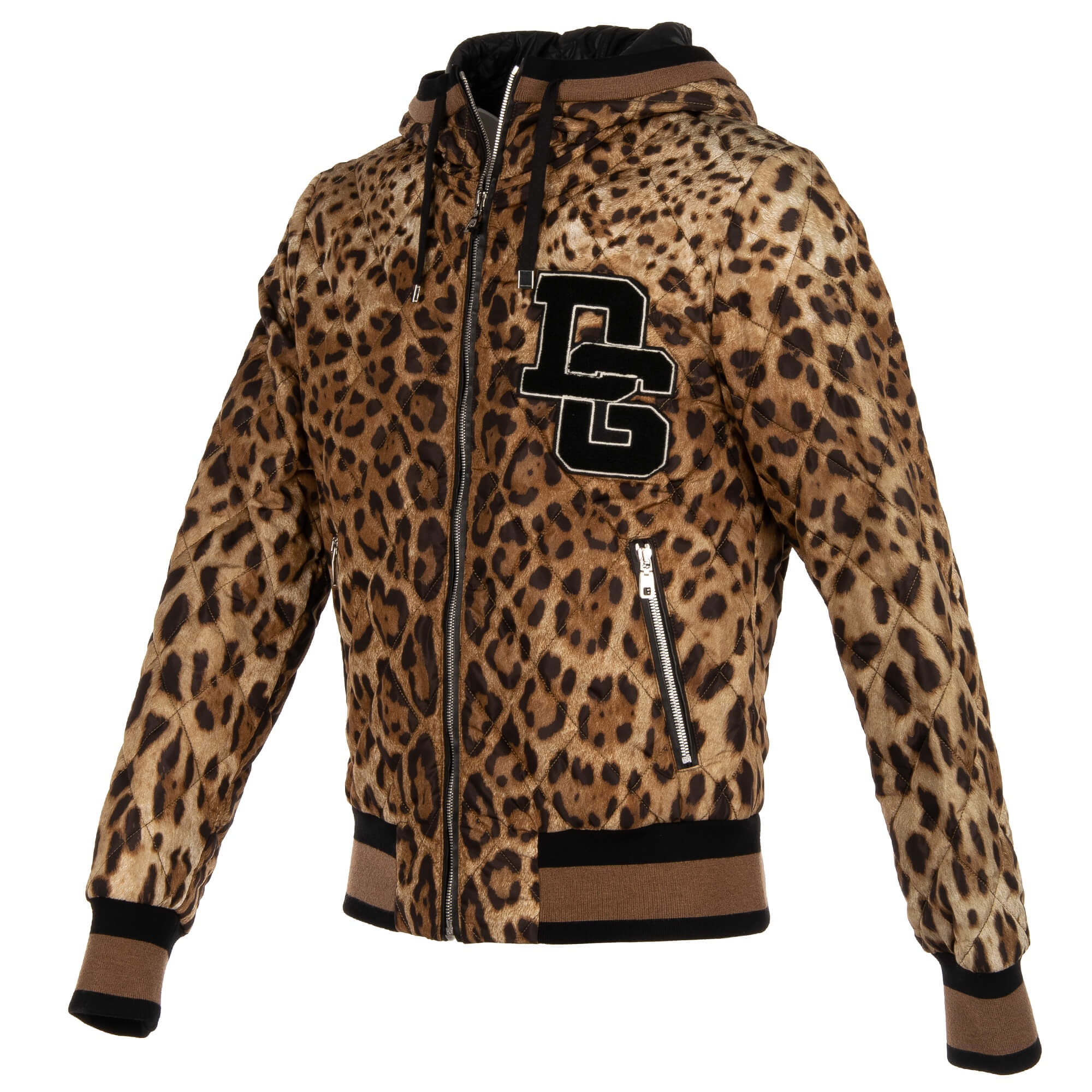 Dolce and gabbana leopard jacket cheap