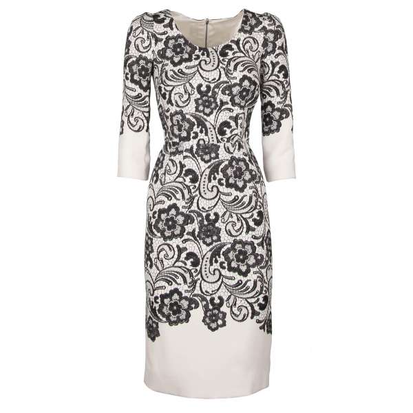 Dolce and gabbana black and white dress shop