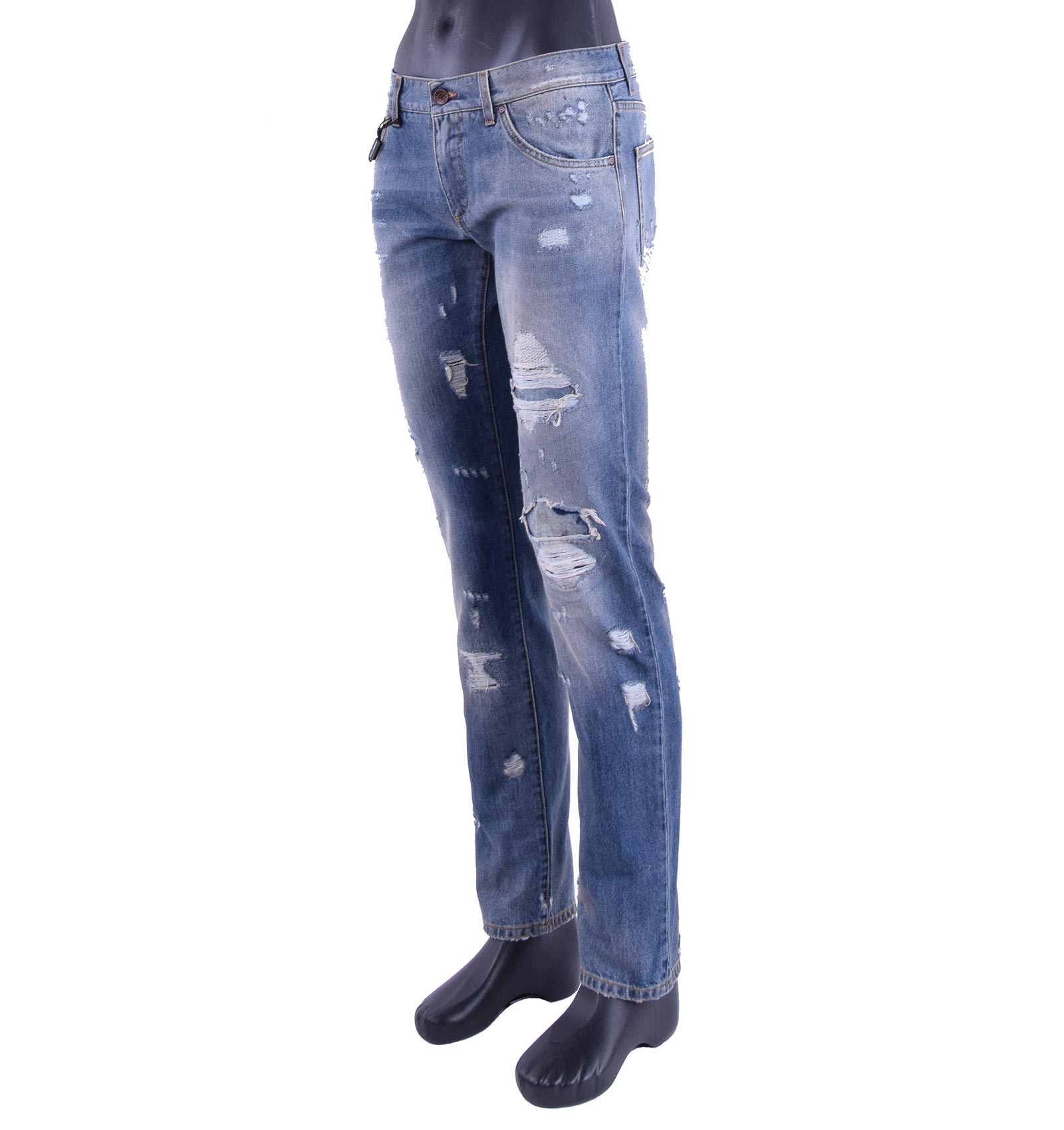 Dolce gabbana 2025 14 gold jeans