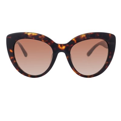Dolce Gabbana Cat Eye Sunglasses DG 4287 with DG Logo Leopard Brown Gold FASHION ROOMS