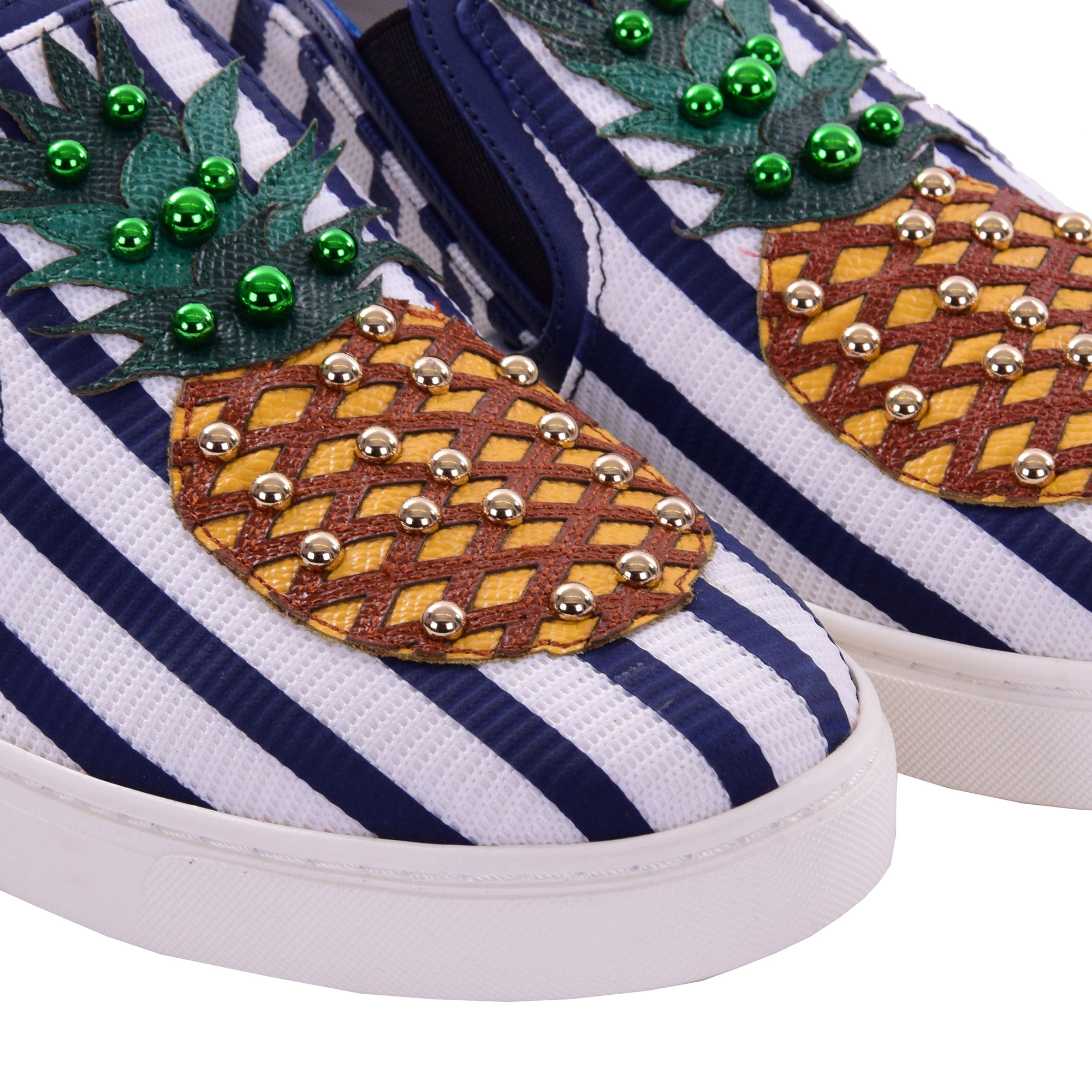 Dolce and gabbana pineapple shoes discount