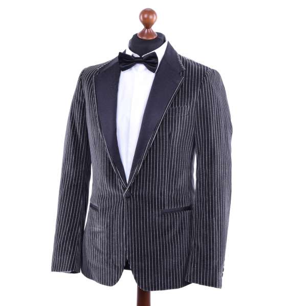 Velour Tuxedo by DOLCE & GABBANA Black Label