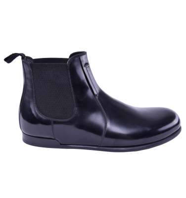 RUNWAY Business Stiefeletten Schwarz