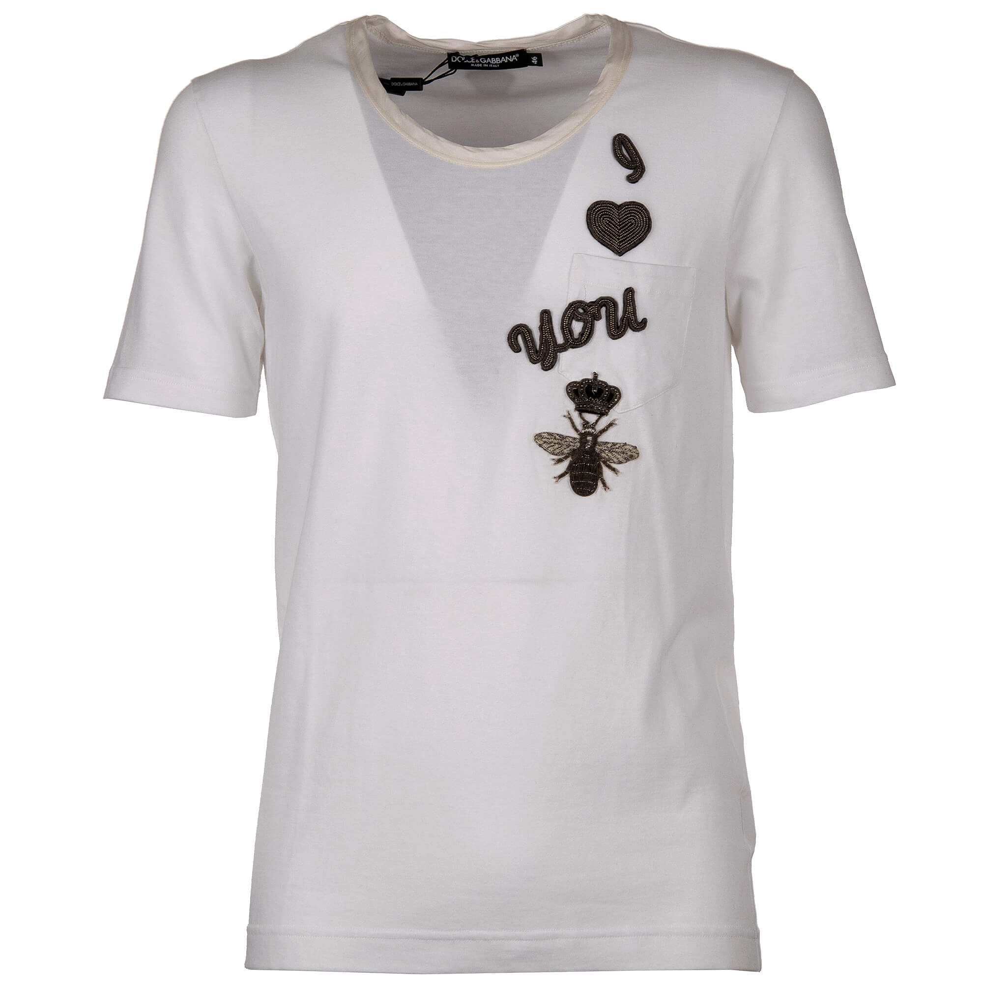 Dolce and gabbana clearance crown bee t shirt