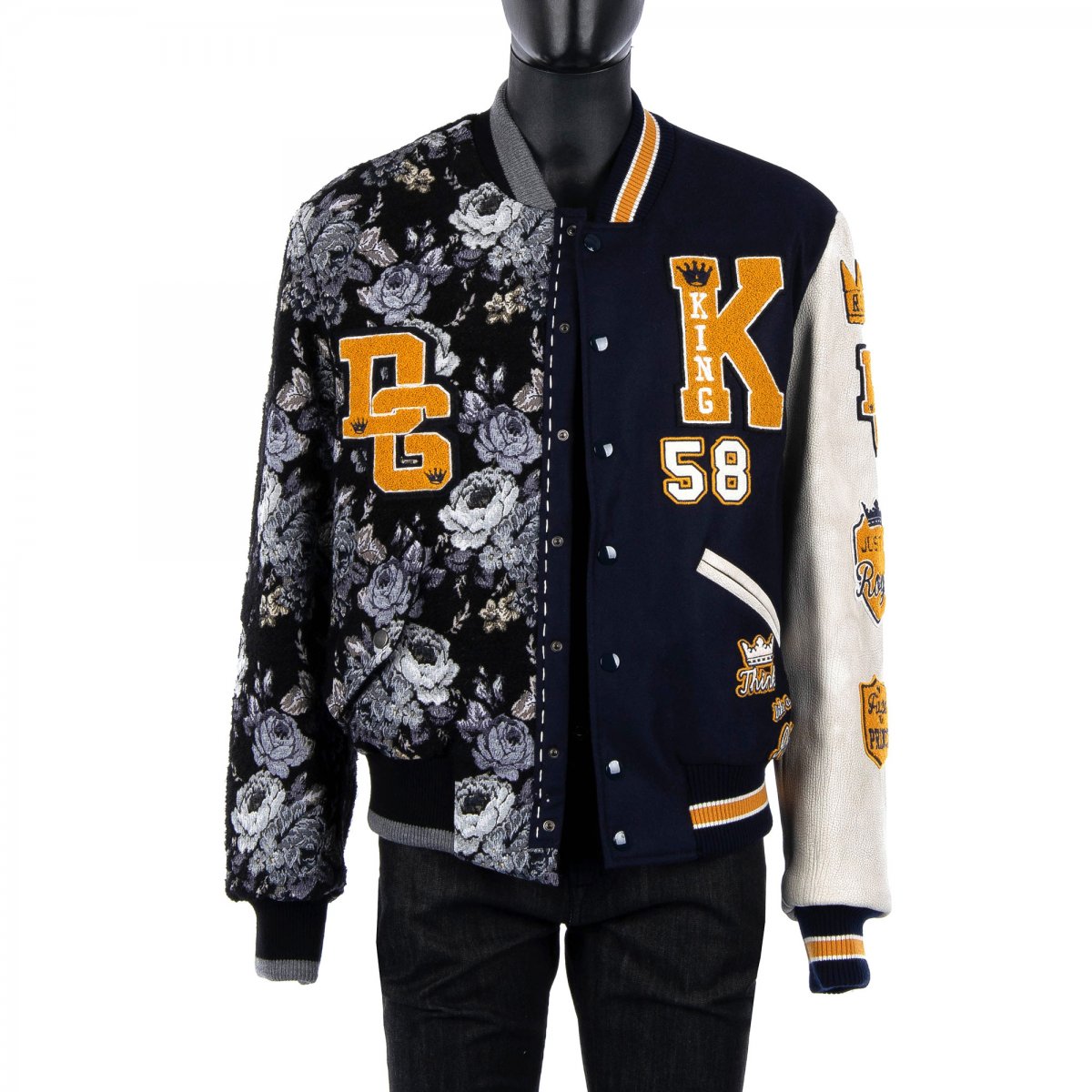 Dolce and gabbana varsity jacket sales