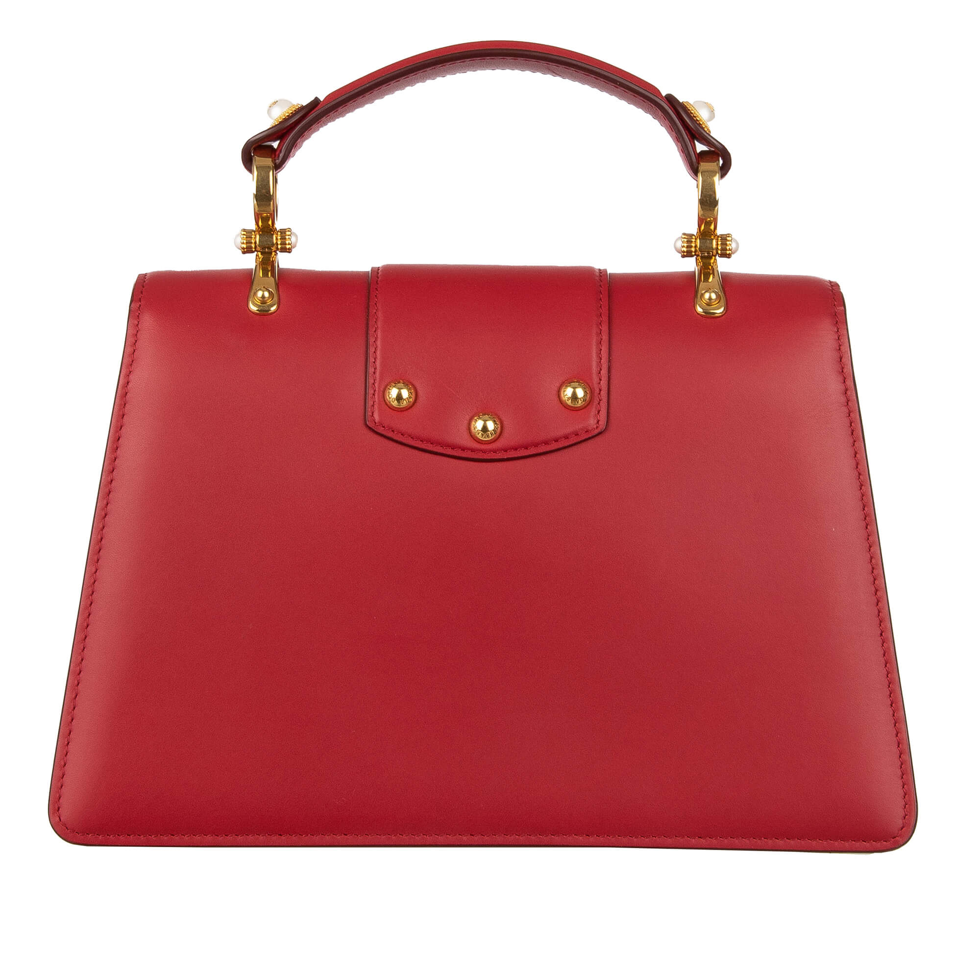 Dolce Gabbana Tote Shoulder Bag DG AMORE with Heart Roses and Logo Red FASHION ROOMS
